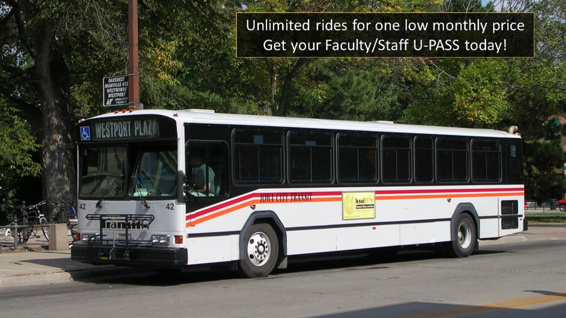 Employee U-passes provide unlimited rides