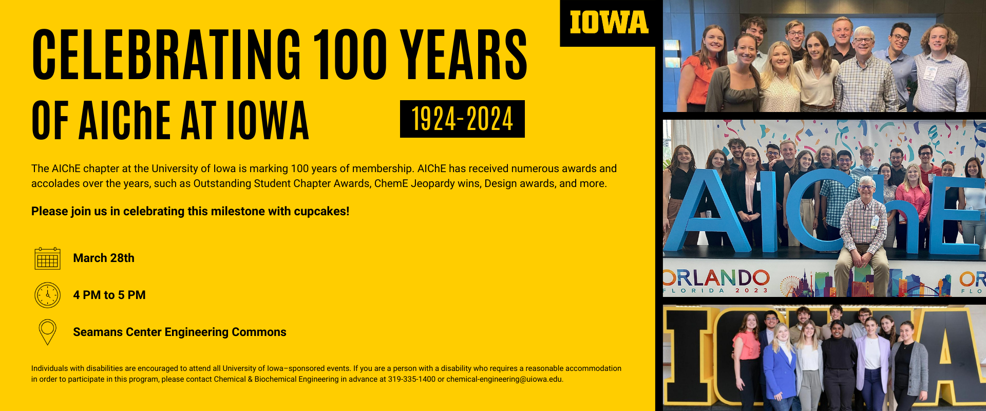 100 Years of AIChE at Iowa