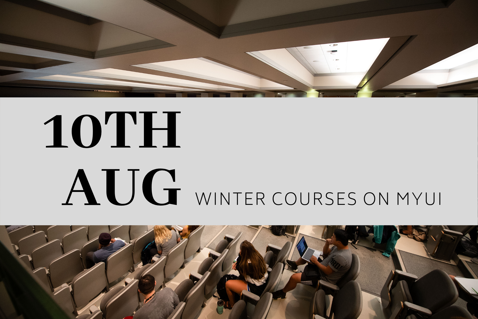 8.10 Winter courses on MyUI