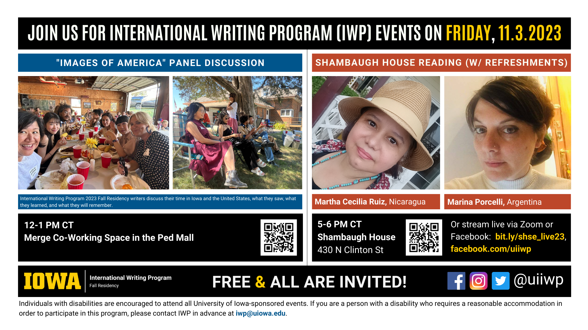 International Writing Program 11.3.23