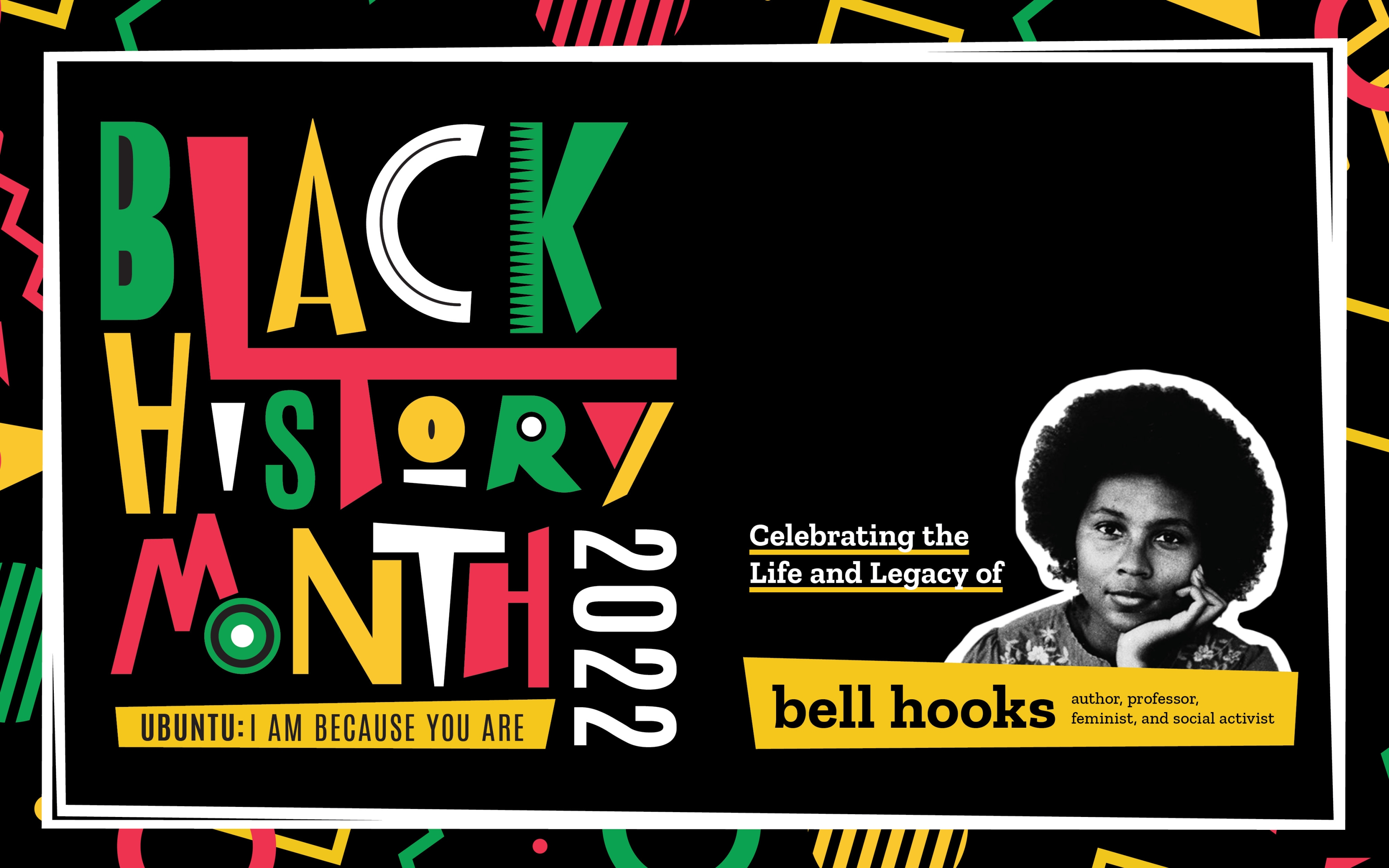 Black History Month Celebrating the Life of bell hooks