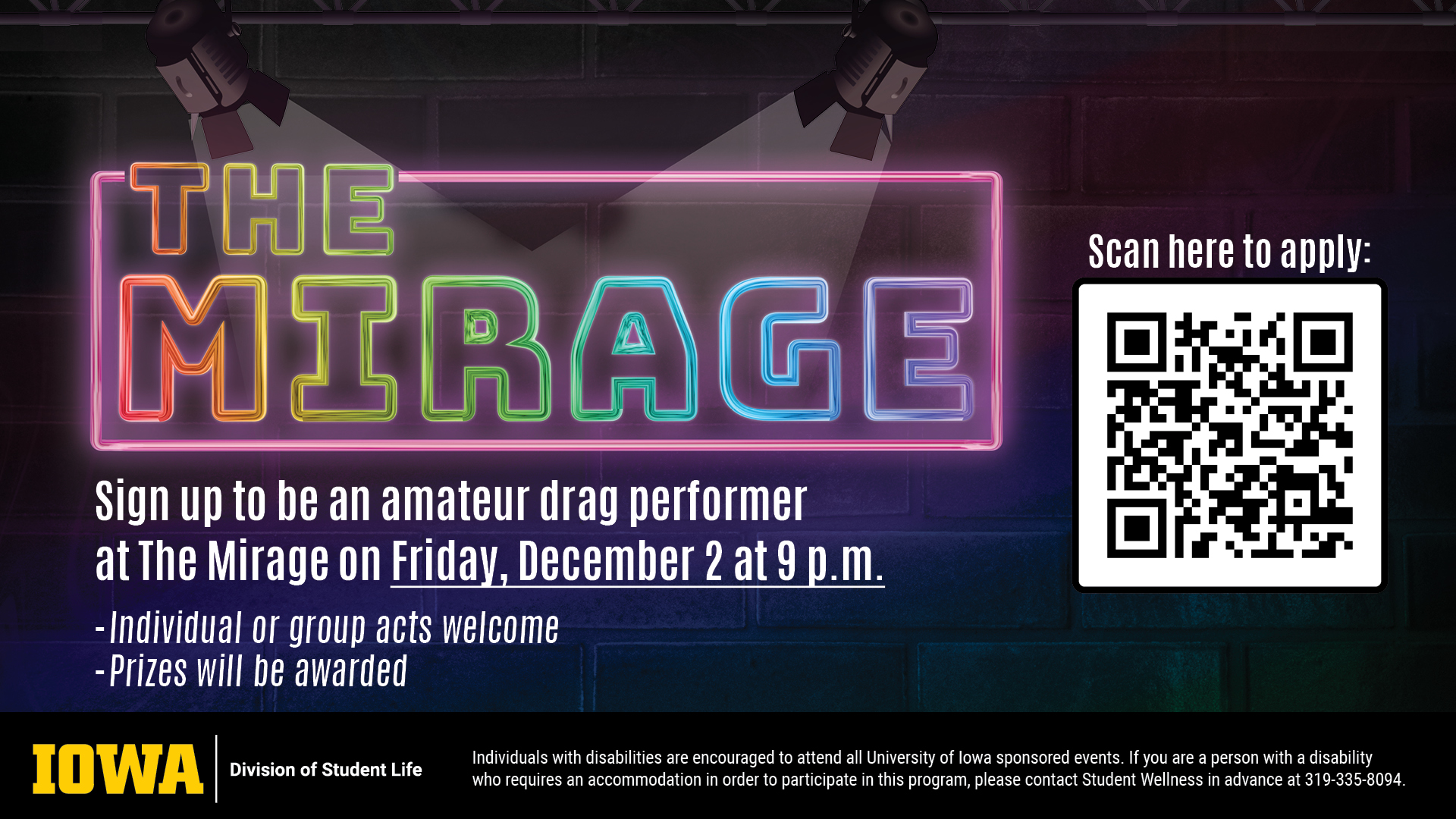 Sign up for Mirage Drag Performance