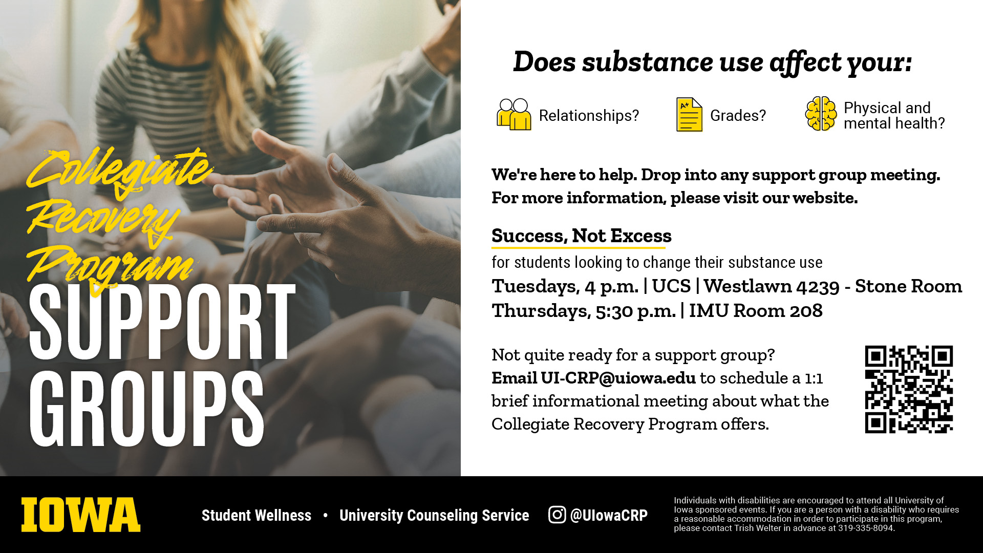 CRP Support Groups