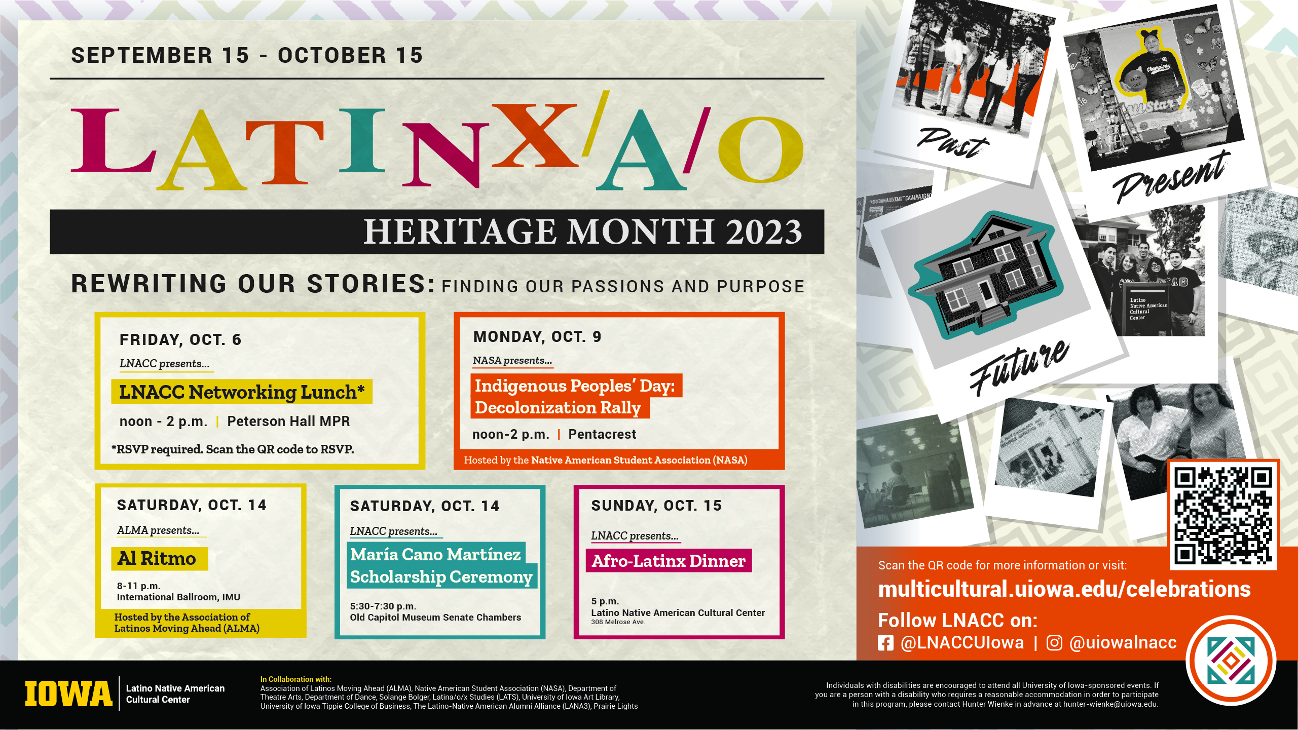 Latinx/a/o Heritage Month - October