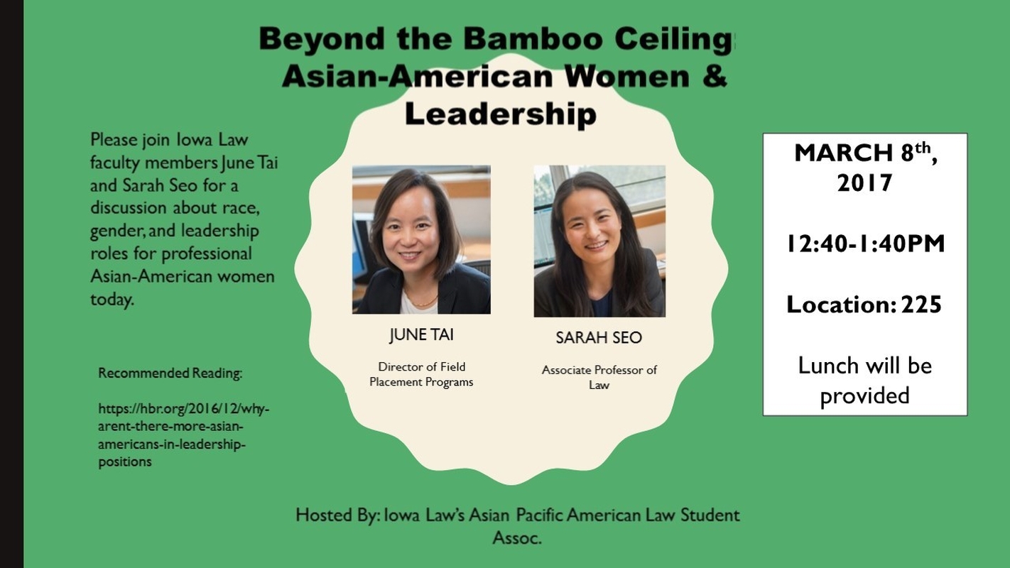 Beyond the Bamboo Ceiling: Asian-American Women & Leadership