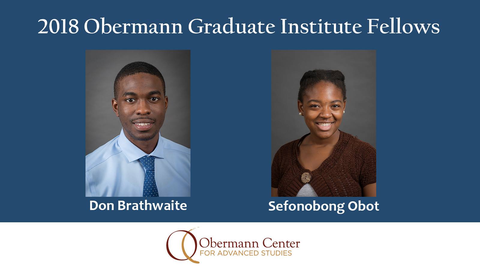 2018 Obermann Fellows