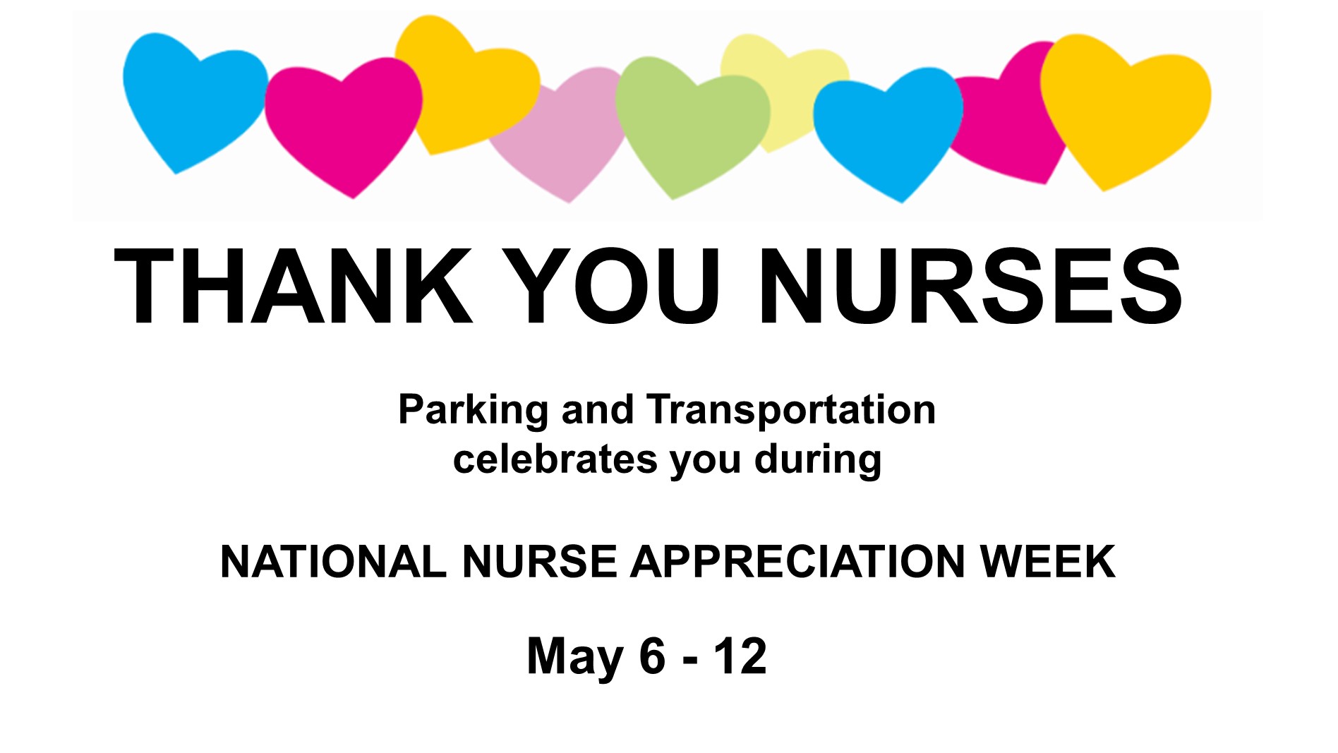 Thank you nurses
