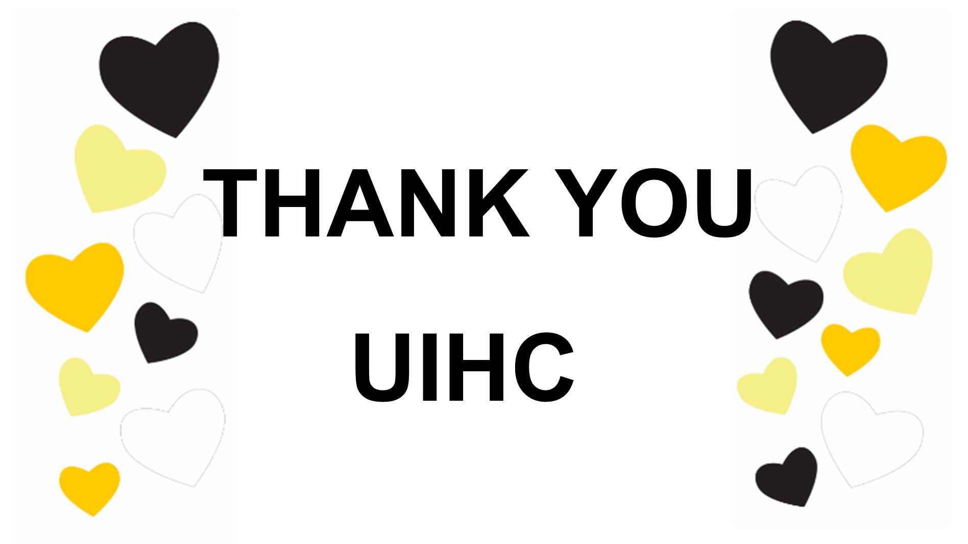 Thank you UIHC