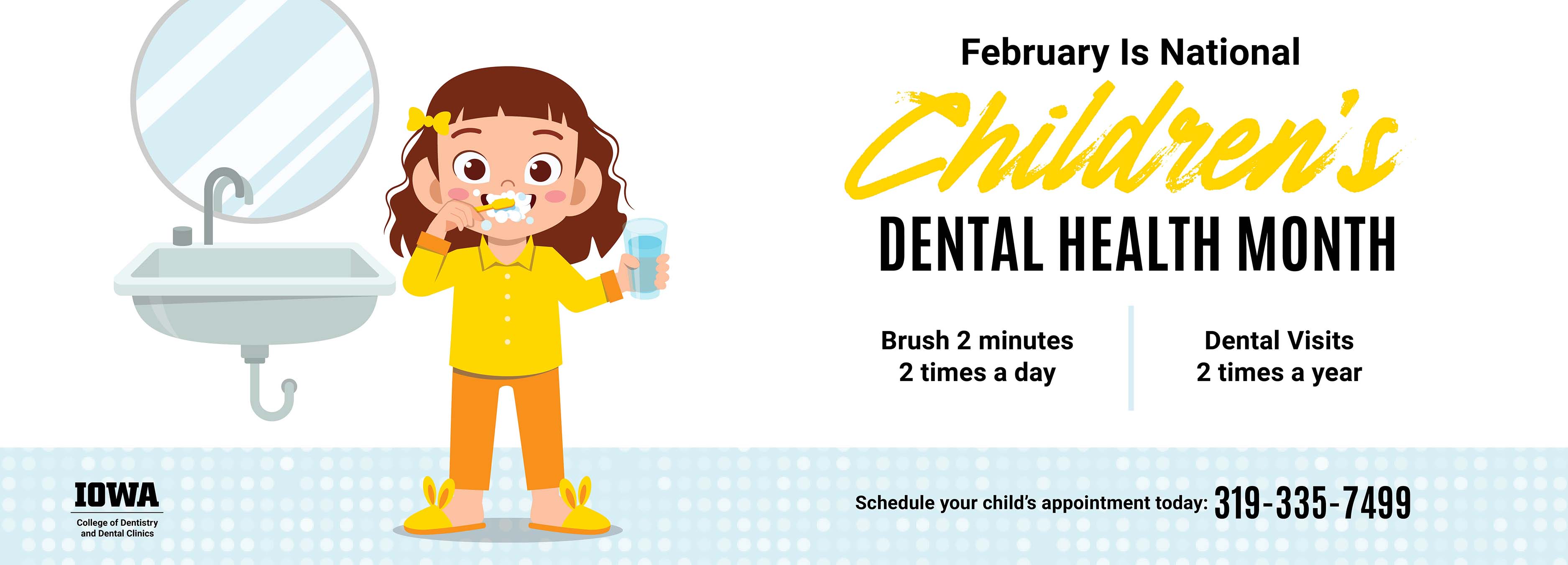 february is children's dental health month 2022