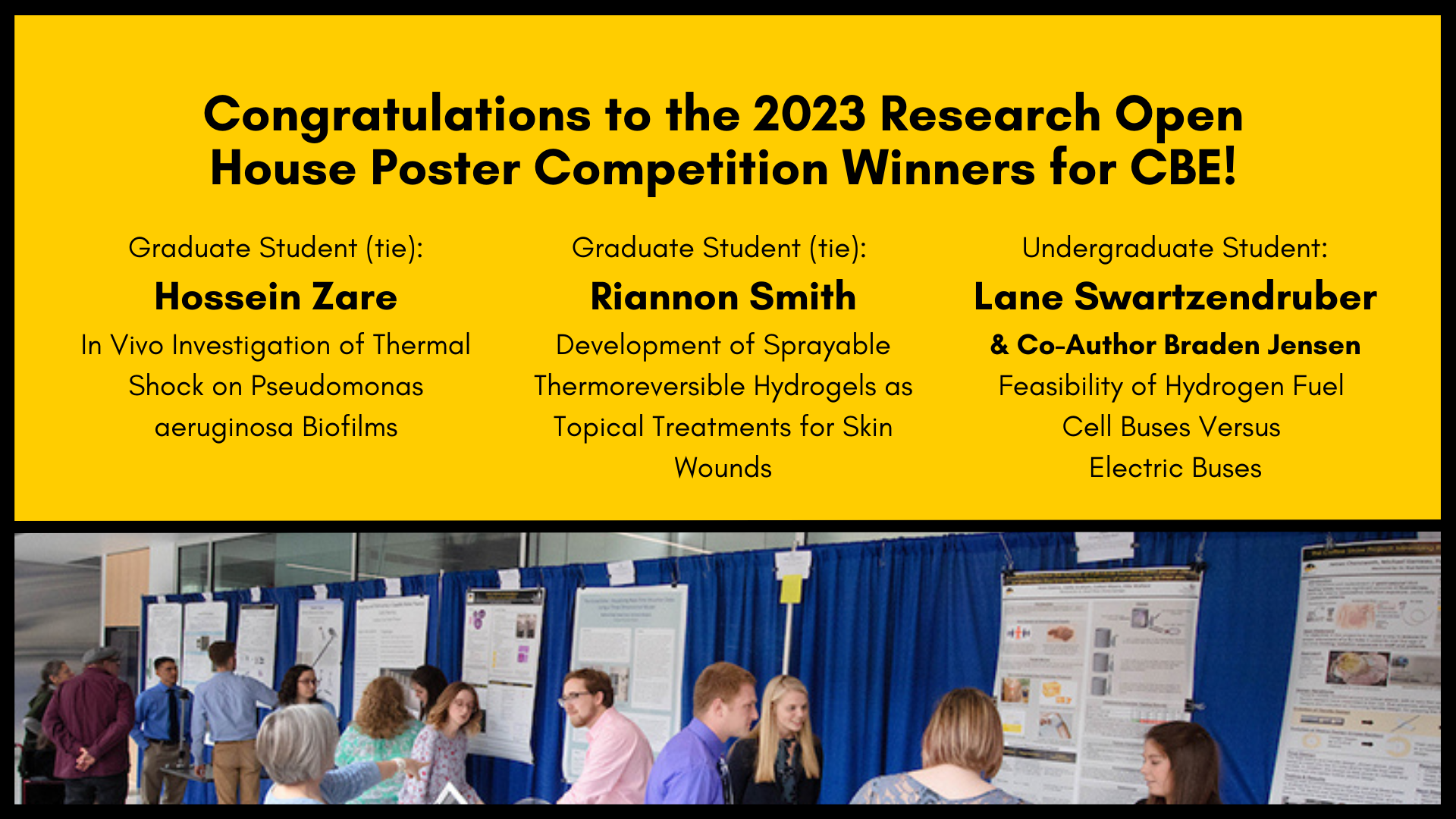 2023 Research Open House Awards