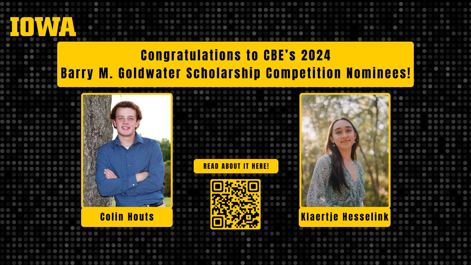 2024 Barry M. Goldwater Scholarship