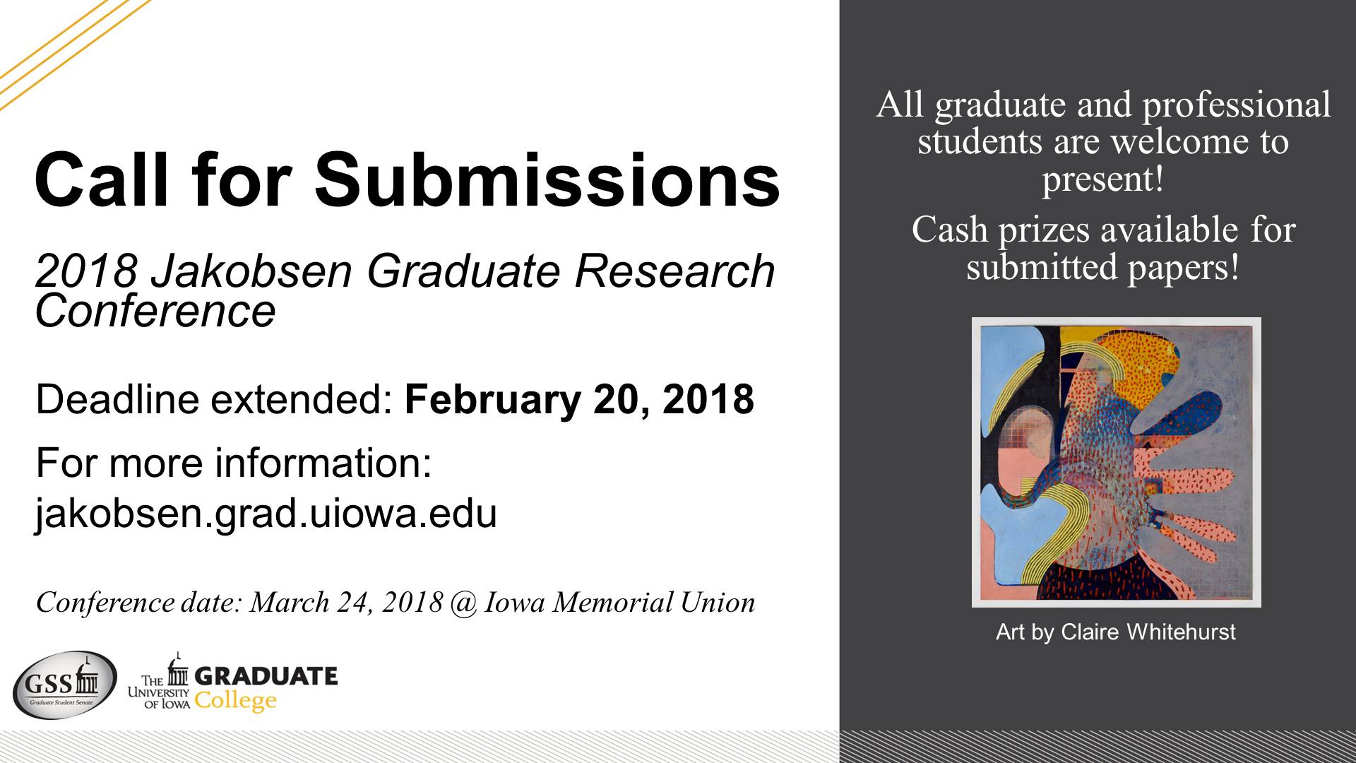 2018 Jakobsen Graduate Research Conference