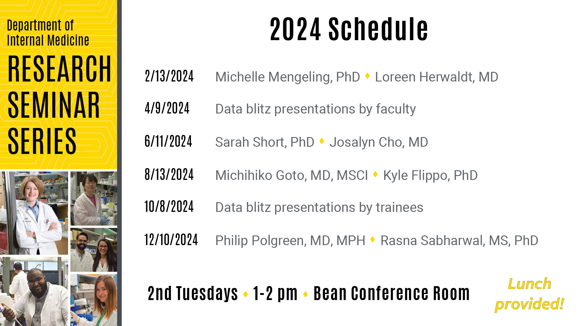 Slide: Rss schedule 2024