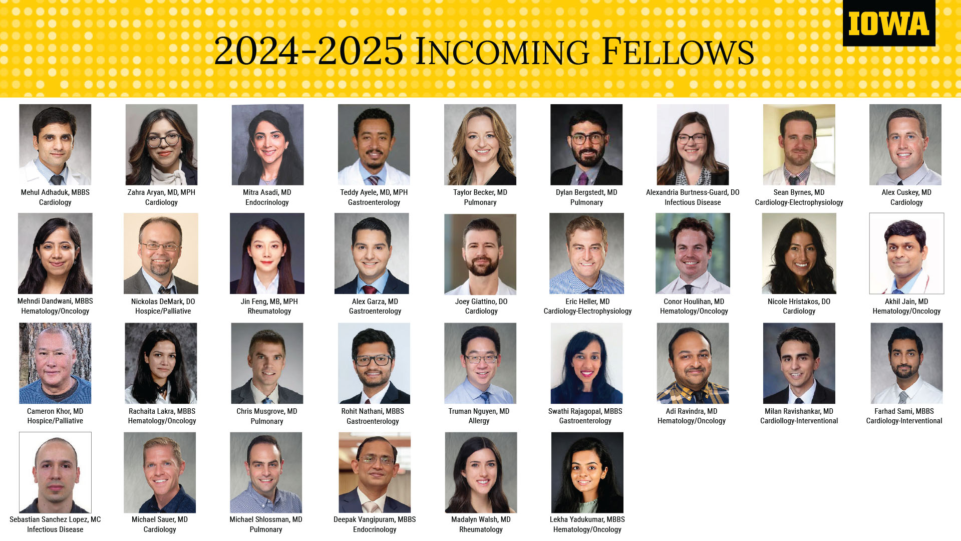 Slide: Incoming Fellows 2024