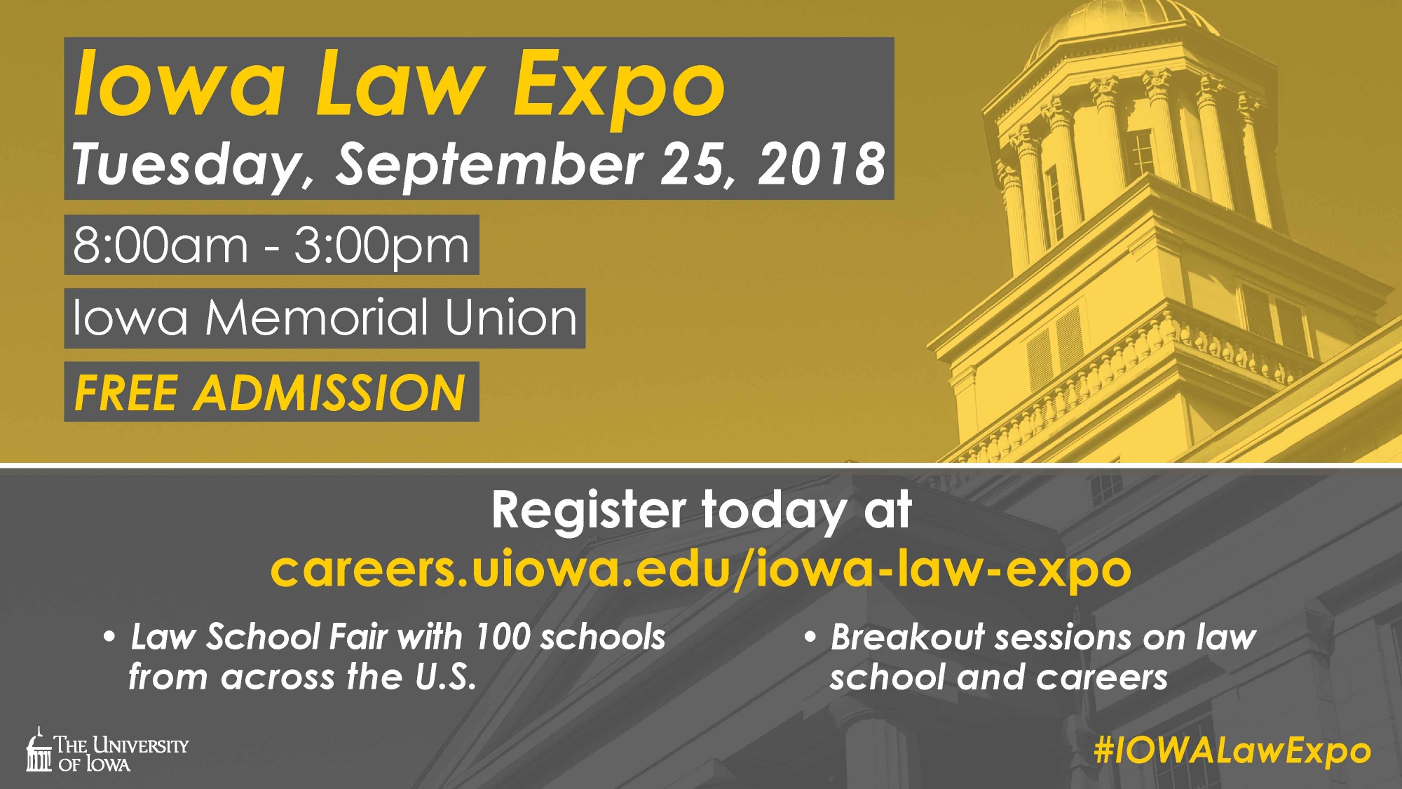 Law Expo Tuesday Seotember 25