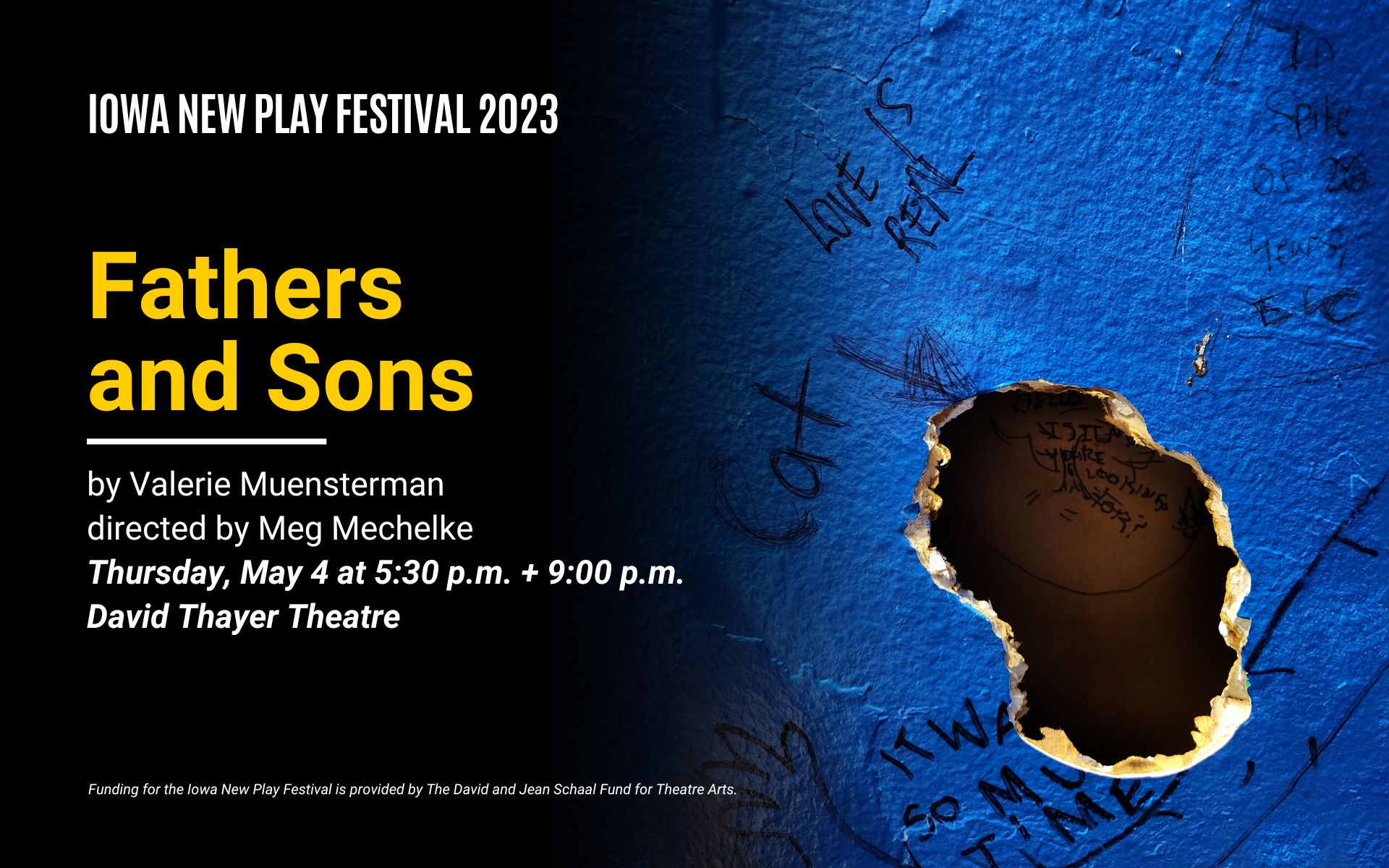 Iowa New Play Festival 2023 - Fathers and Sons