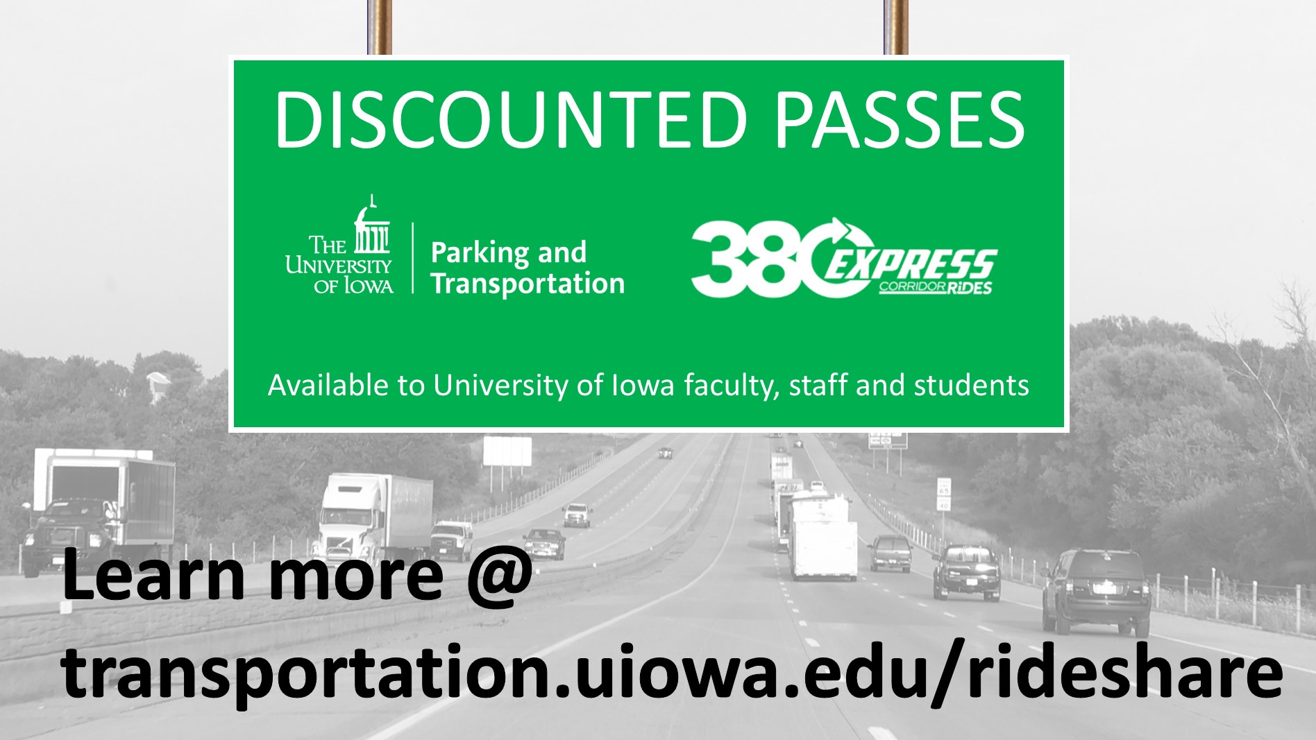 University discounted passes on 380 Express bus