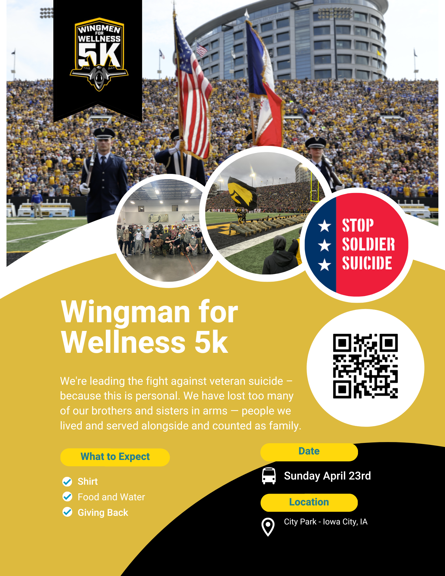 Stop Soldier Suicide: Wingman for Wellness 5K