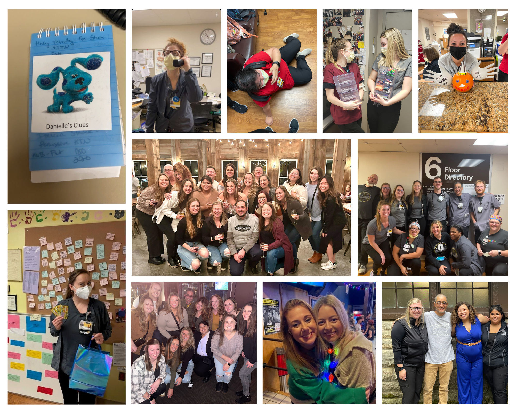 Neuroscience Week Staff Photo Collage #6