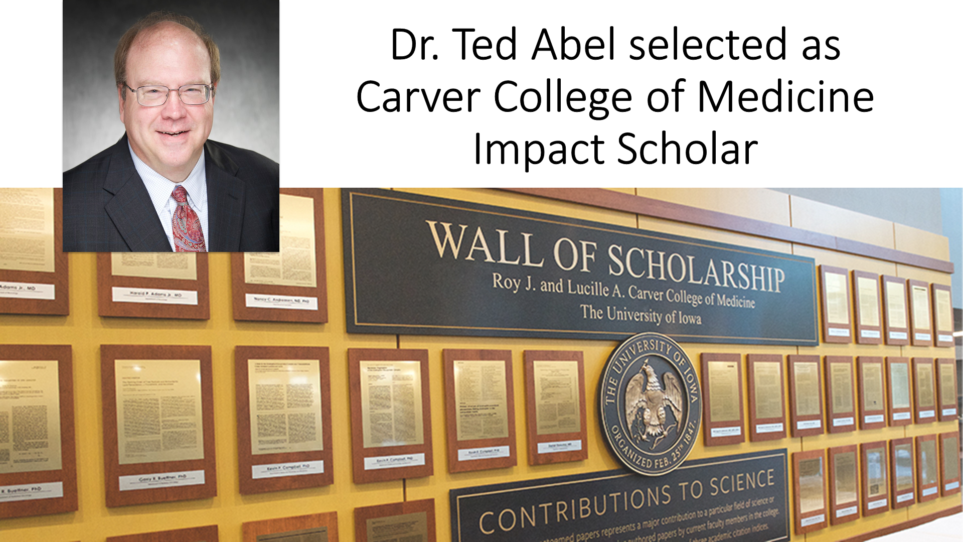 Ted Abel - Impact Scholar 2.10.22