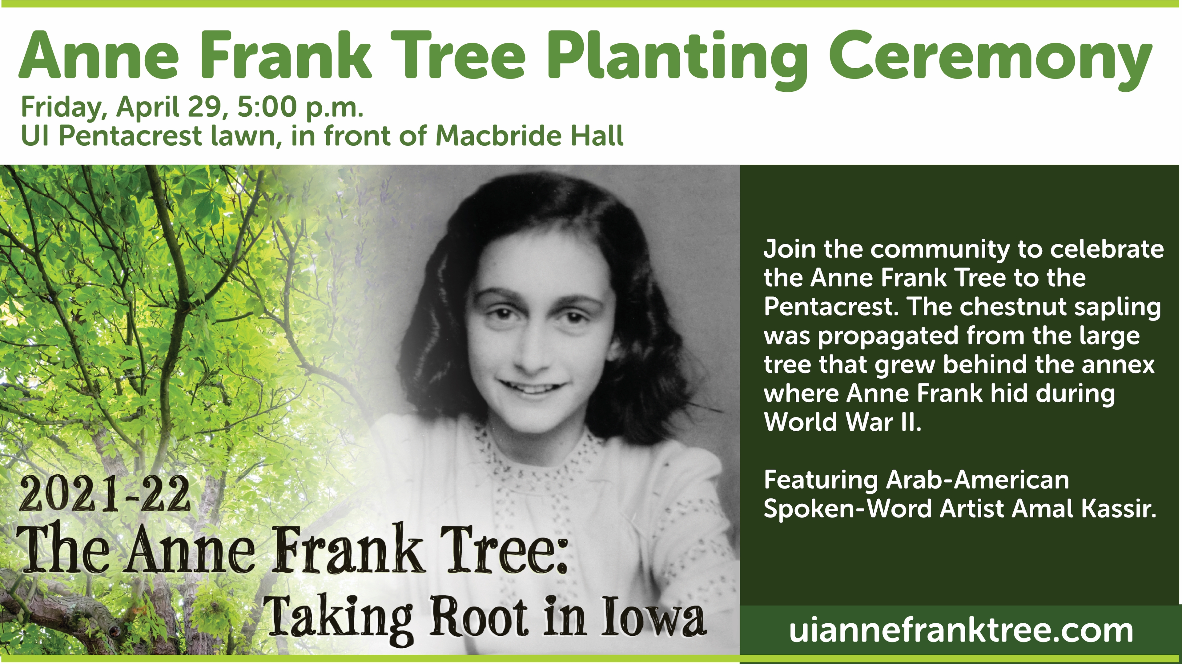 Anne Frank Tree Planting Cermony 