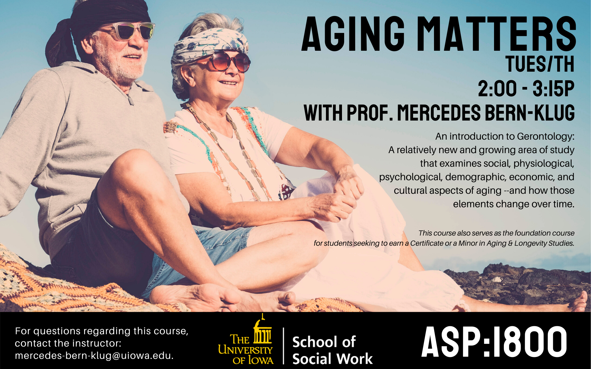 Aging Matters class promo