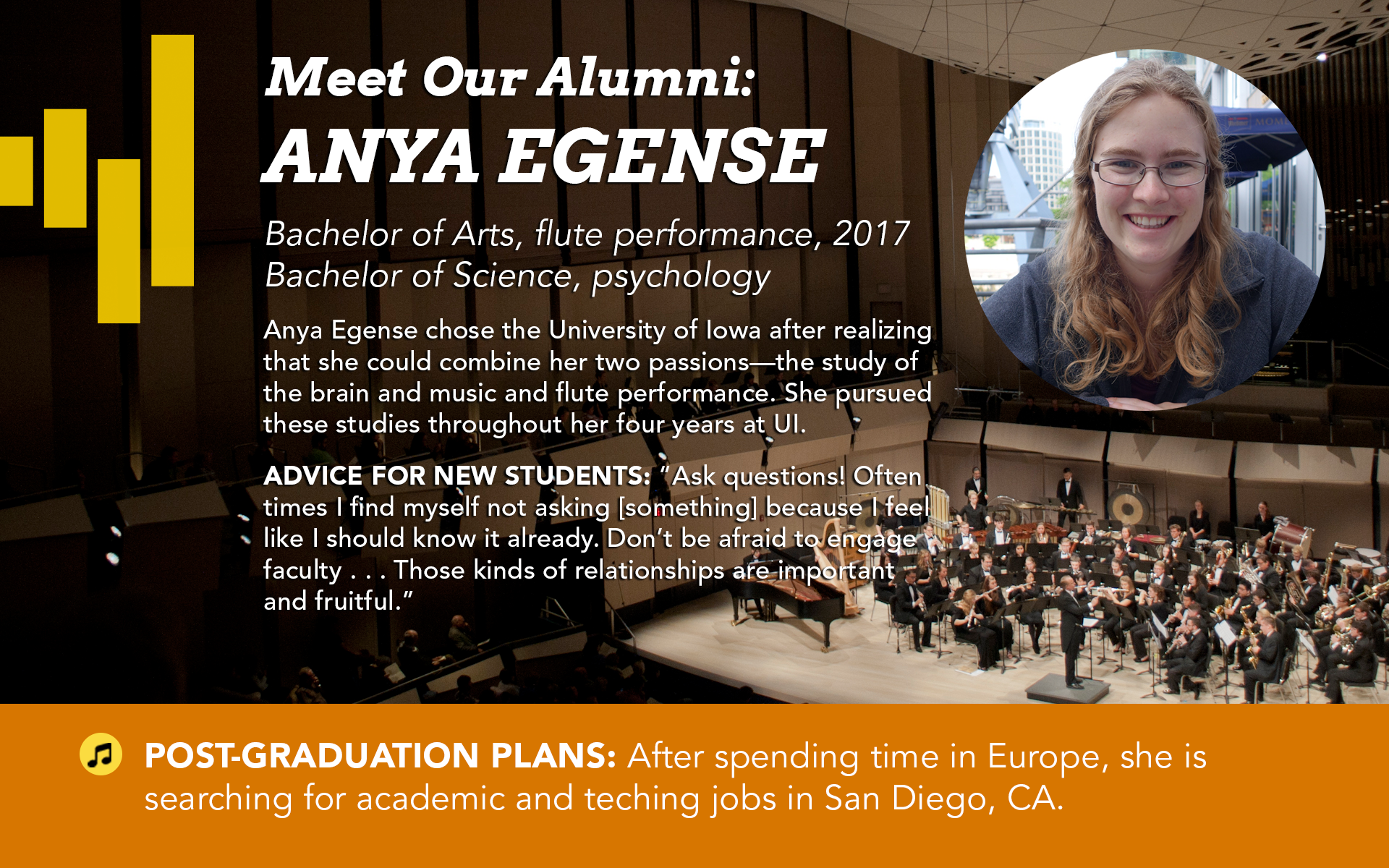 Alumni Profile: Anya Egense