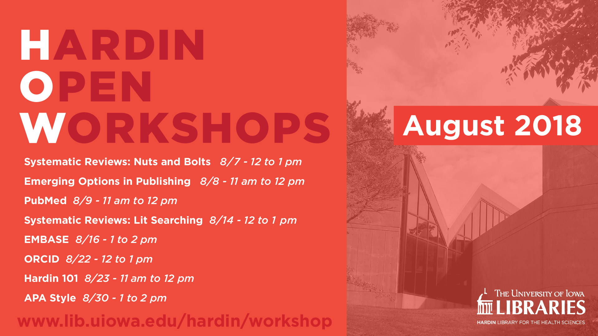 Hardin Workshops