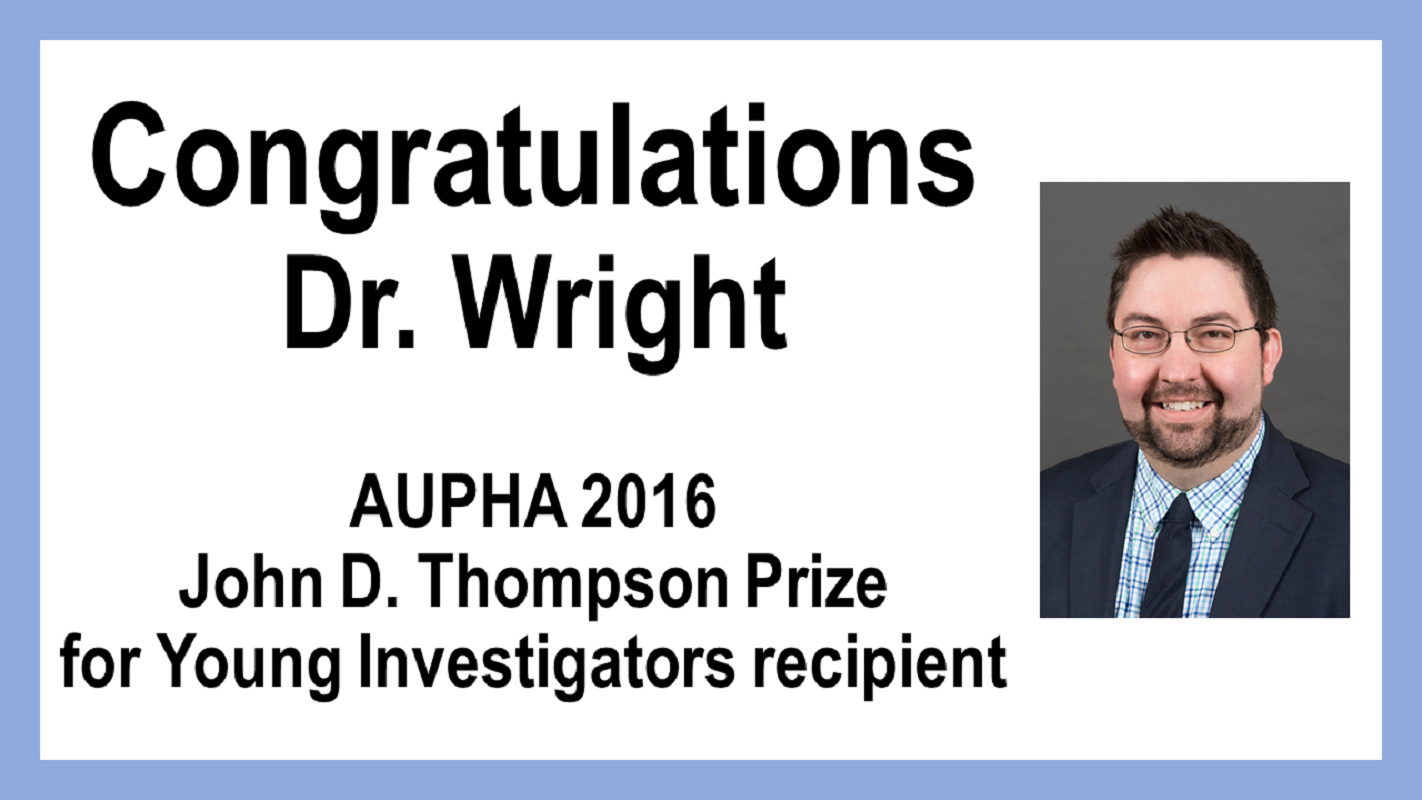 Dr. Wright-Thompson Prize