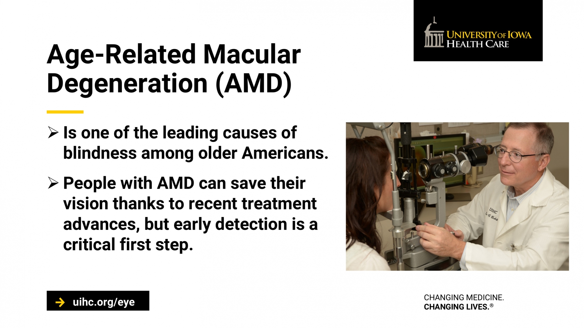 Awareness - age related macular degeneration