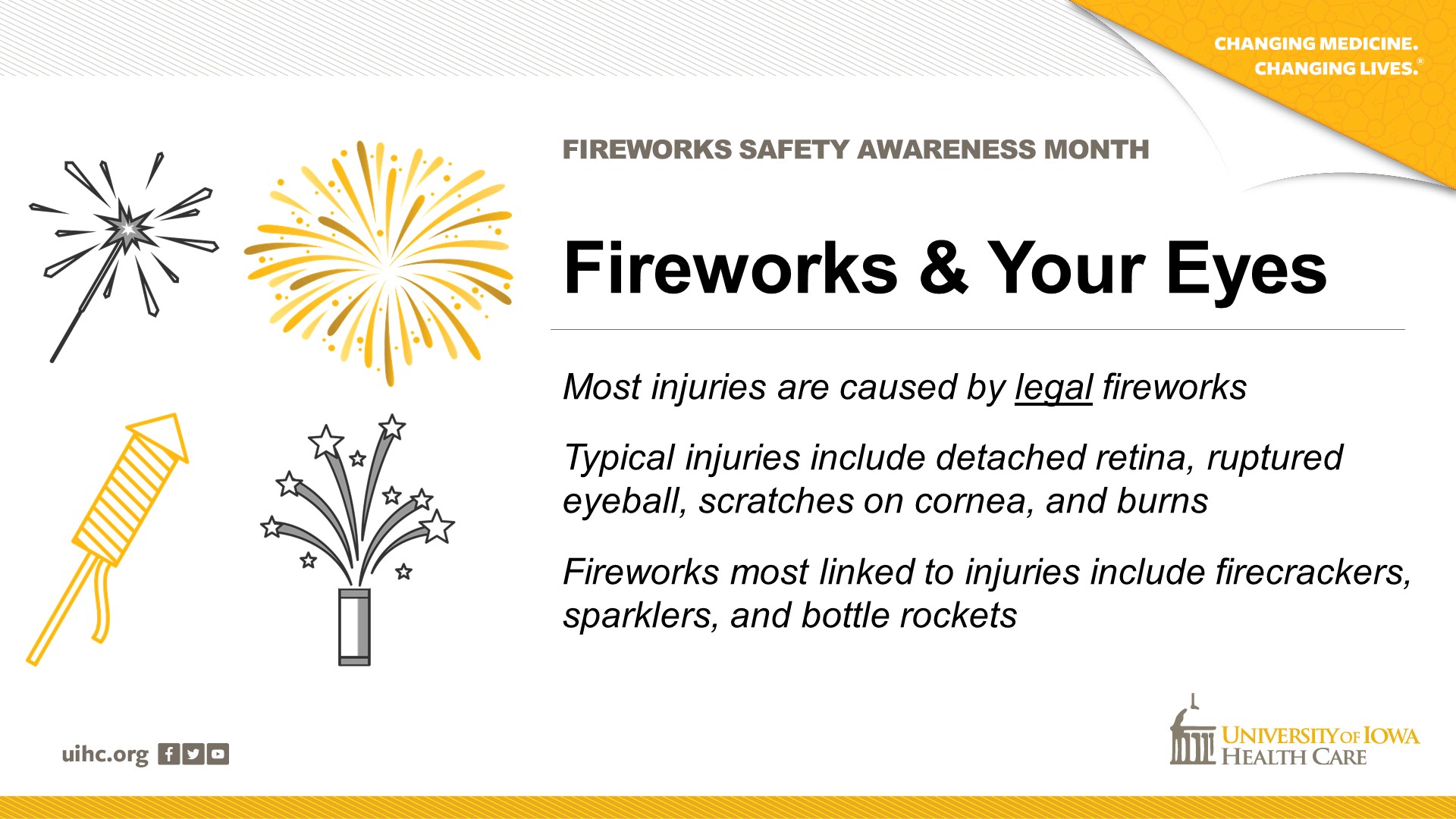 Fireworks safety