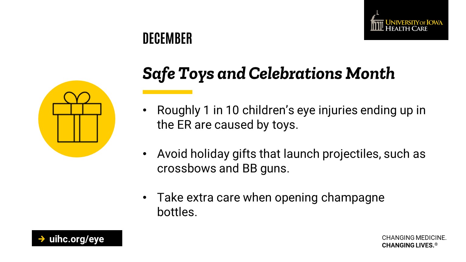 safe toys and celebrations