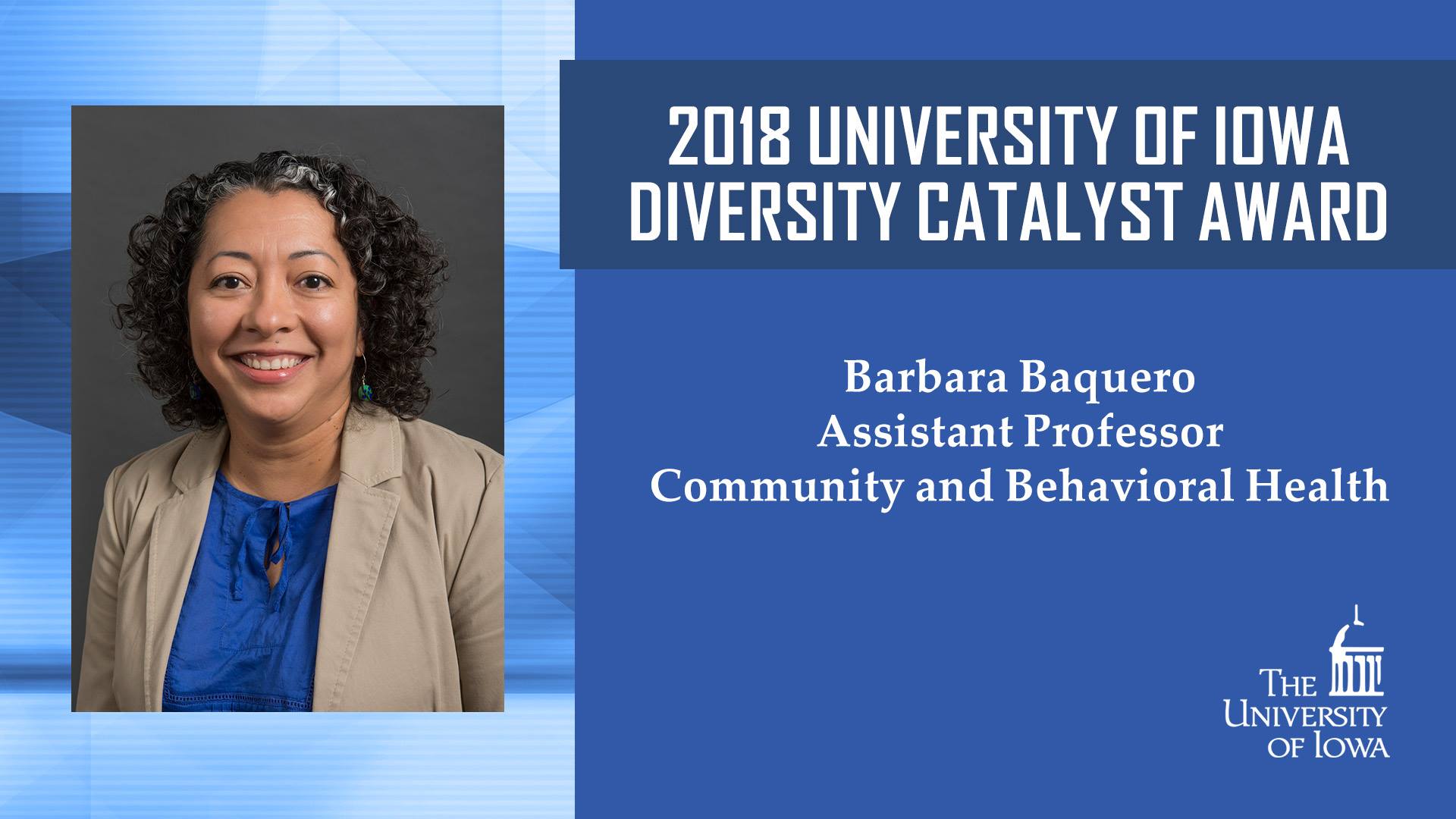 Baquero Diversity Catalyst Award