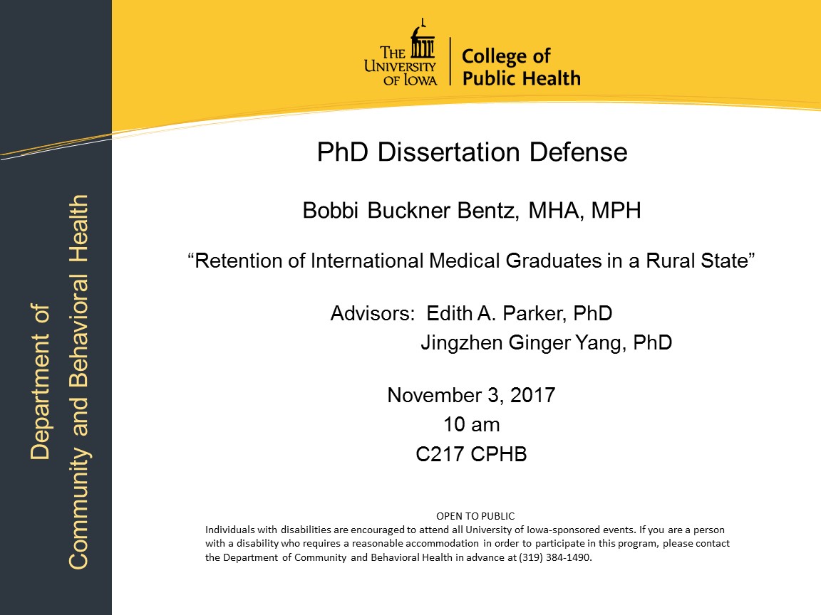 Benz Dissertation