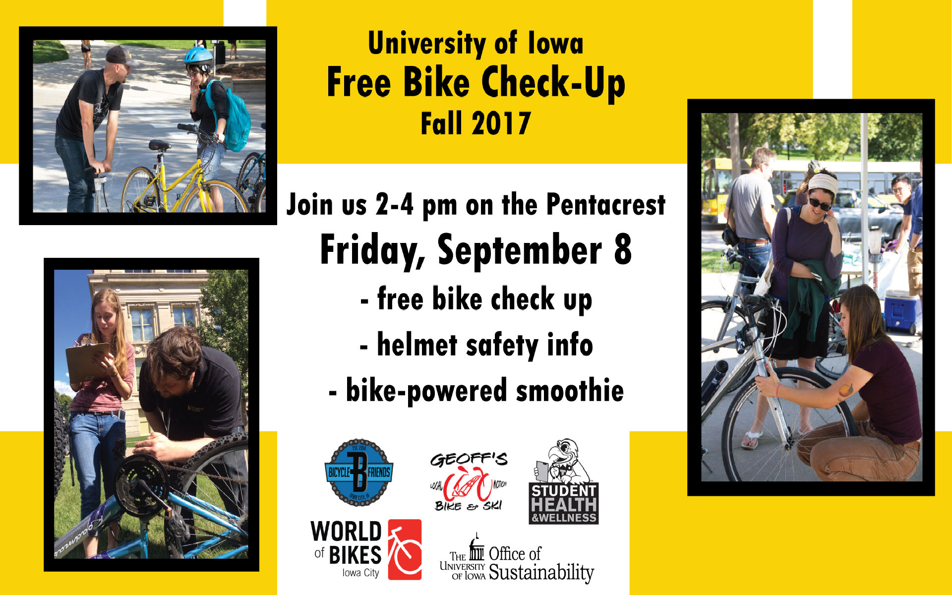 Free Bike Check-up Sept 8