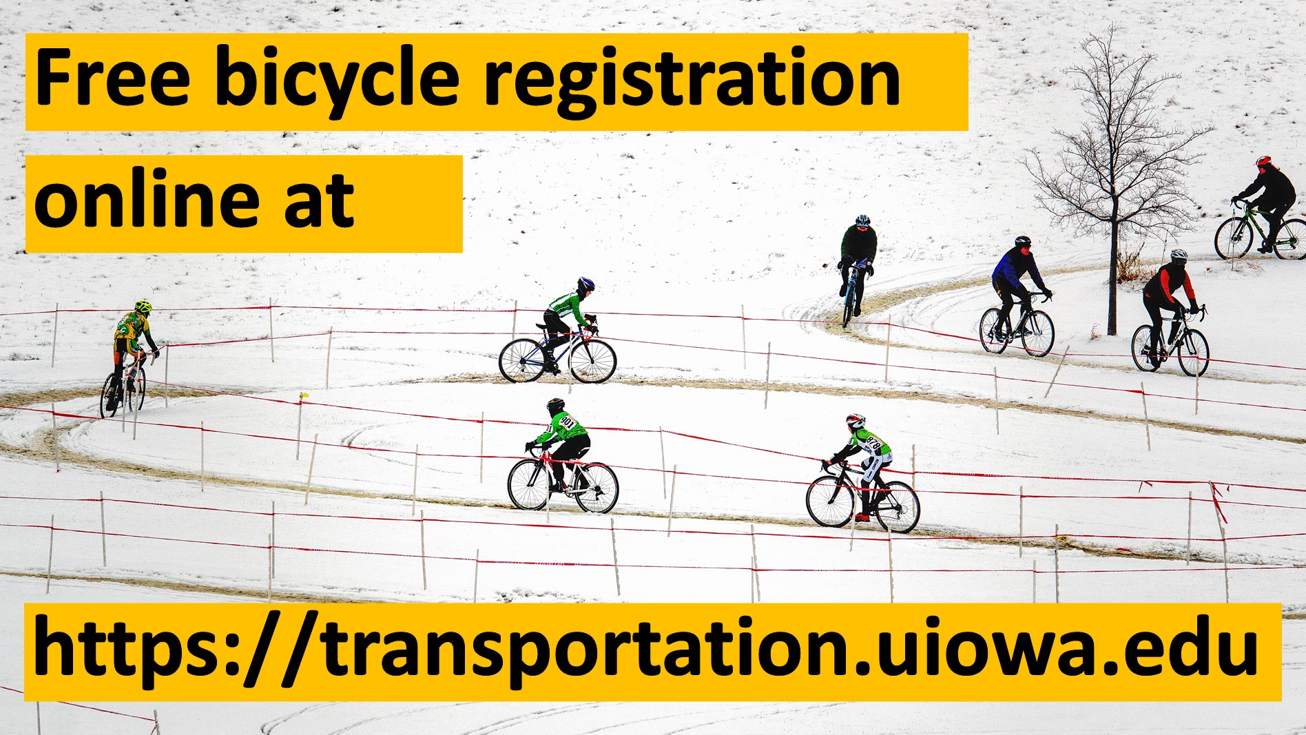 free online bike regsitration at transportation.uiowa.edu