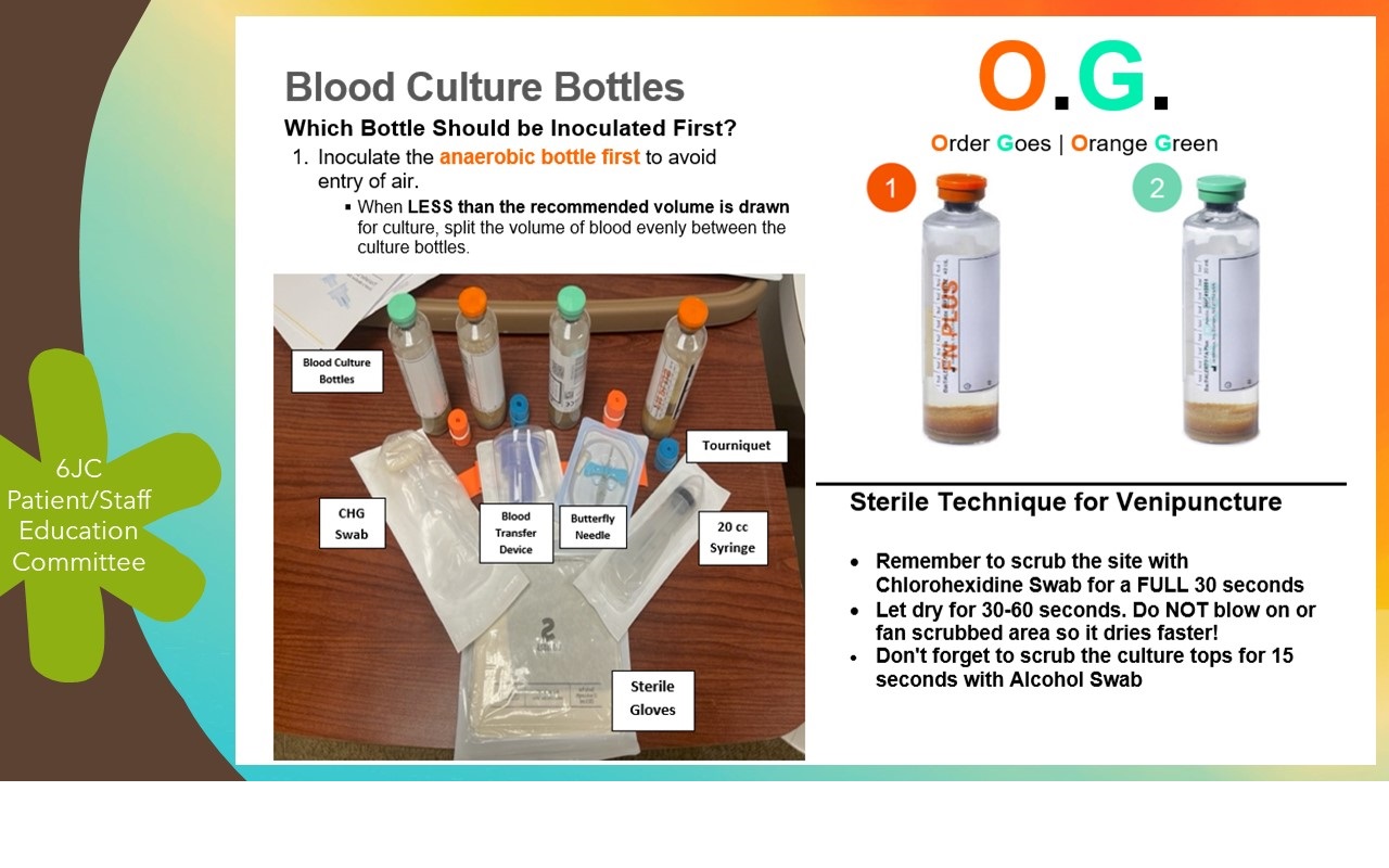 Blood Culture Update/Sterile Technique