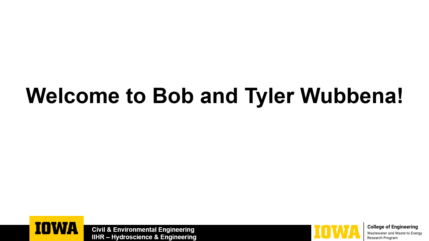 Bob and Tyler
