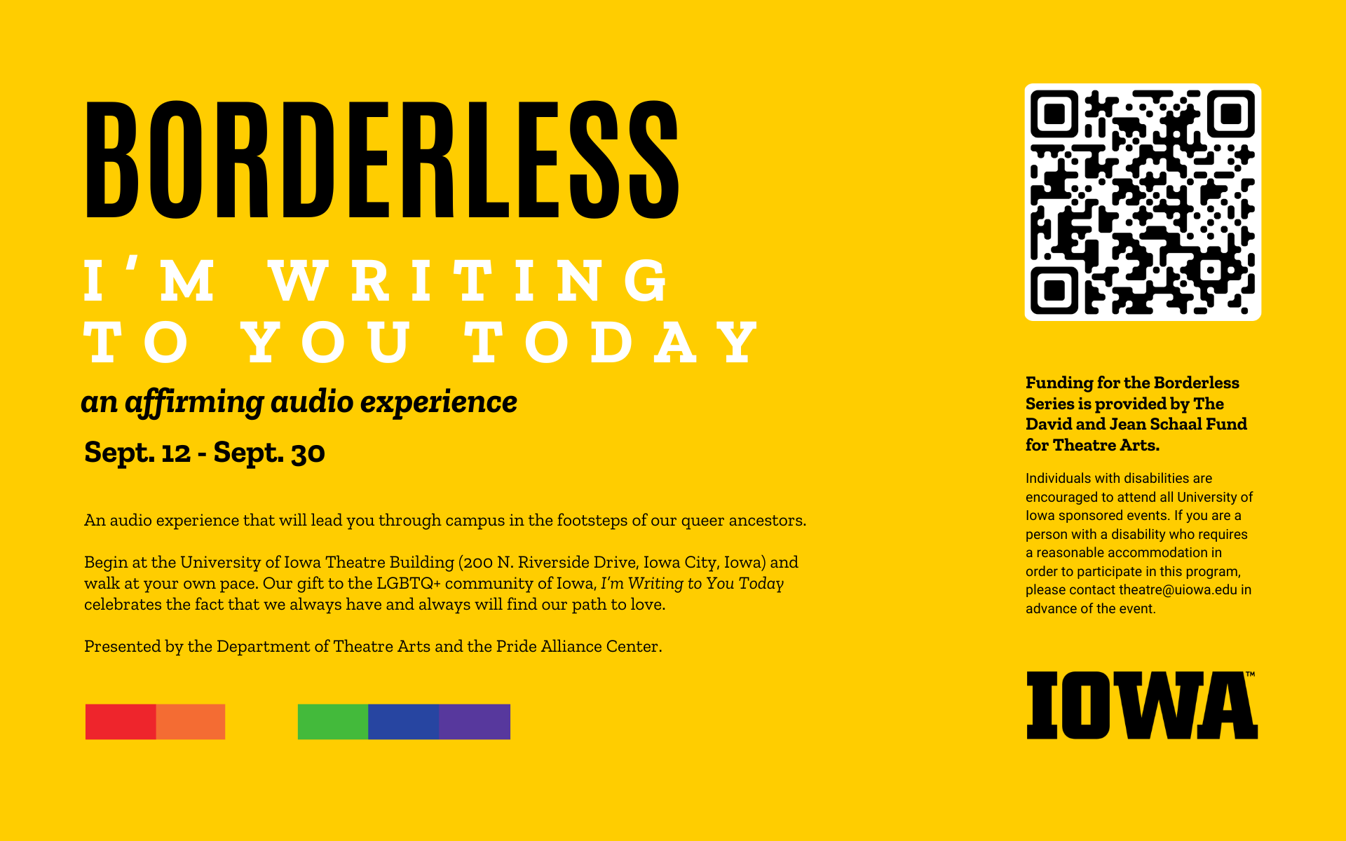 Borderless: I'm Writing To You Today