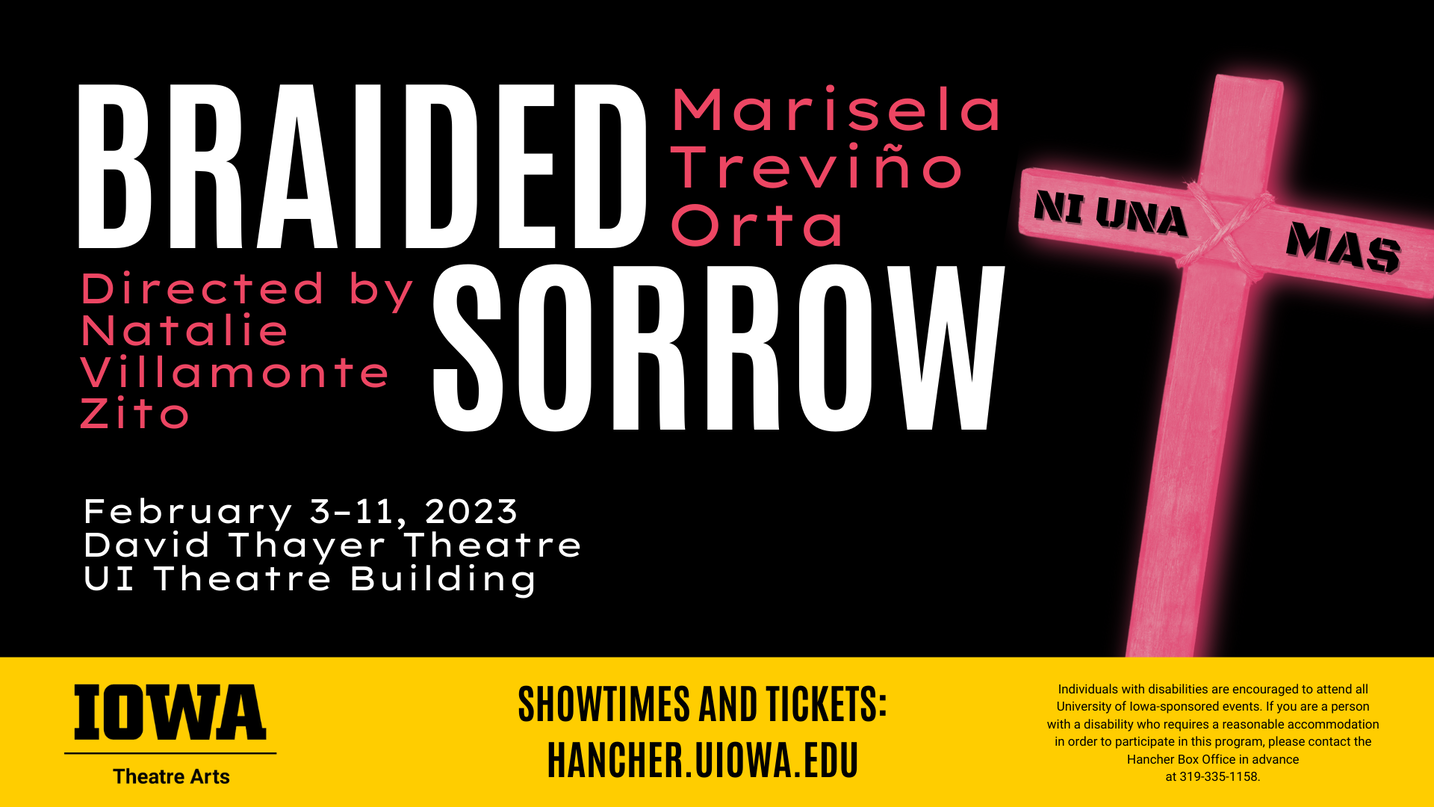Braided By Sorrow Feb 3-11 2023 David Thayer Theatre