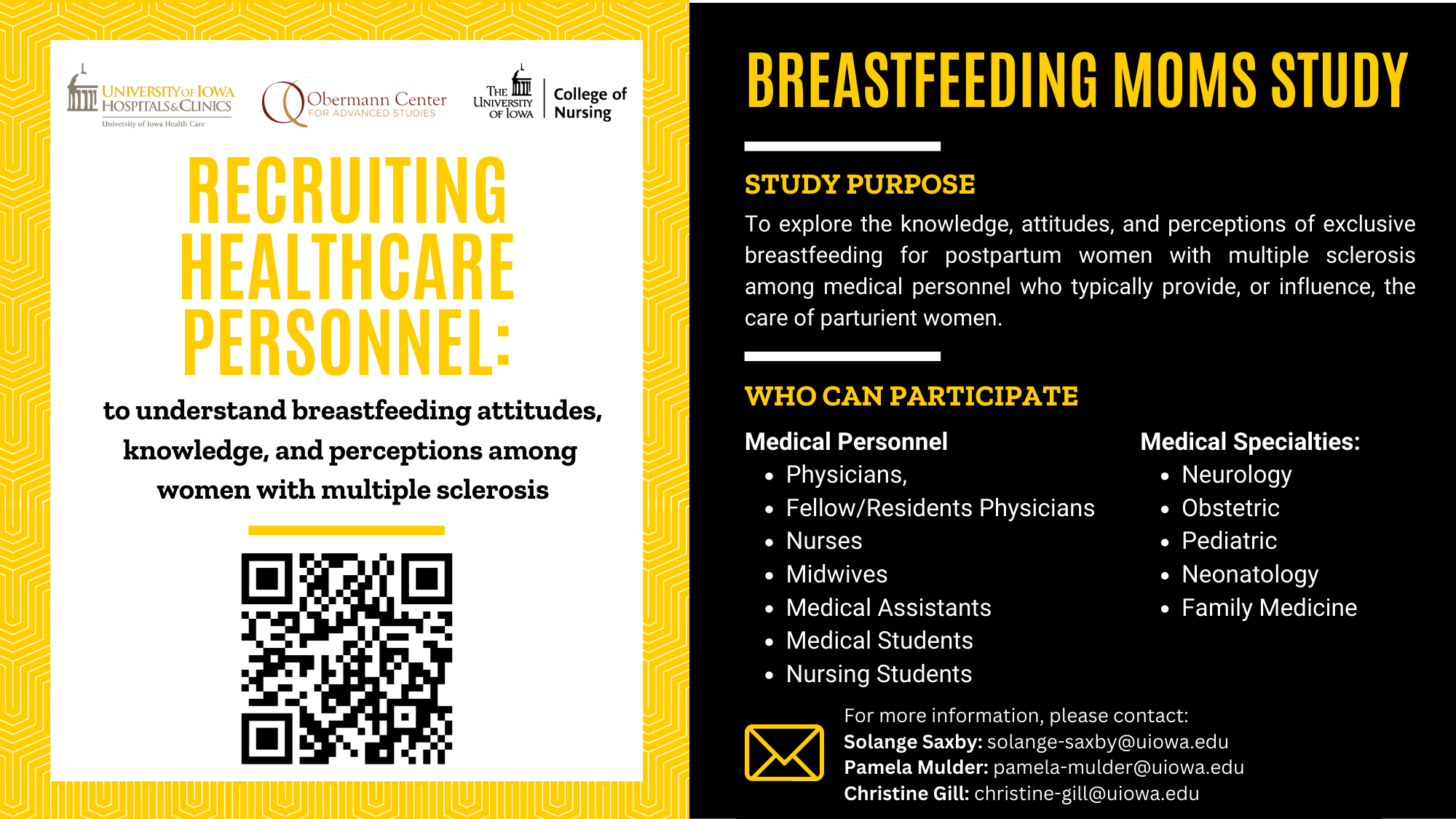 study on healthcare personnel opinions on breastfeeding moms with ms