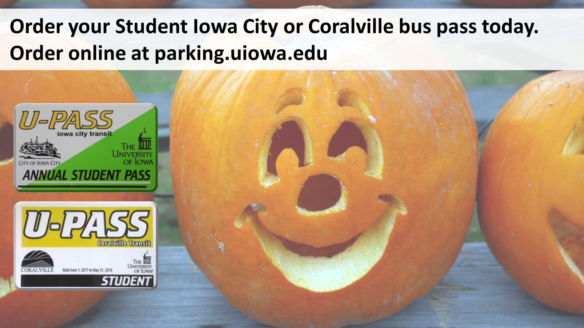Order student bus passes online
