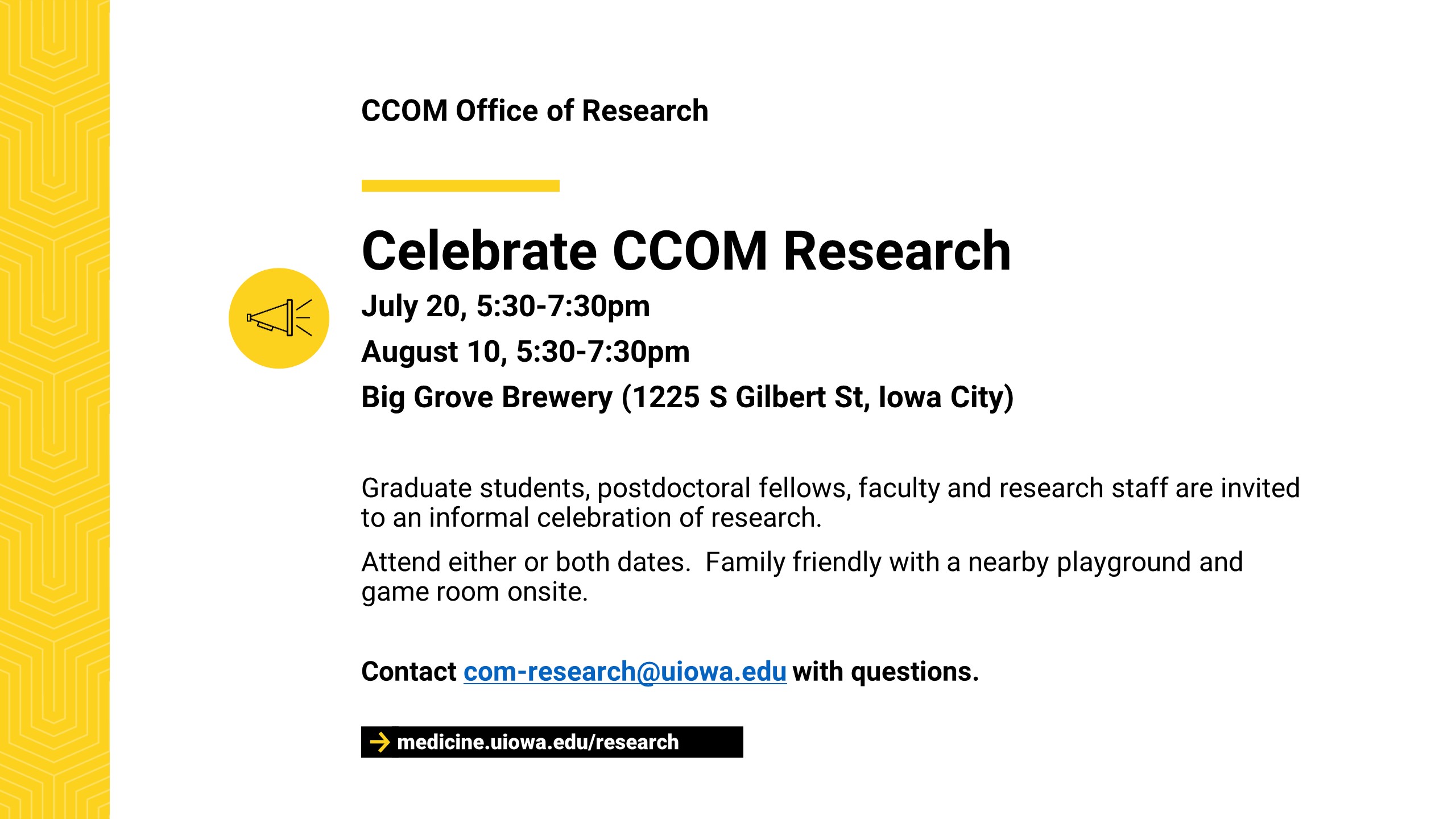 Celebrate CCOM Research - grad students & postdocs 2021