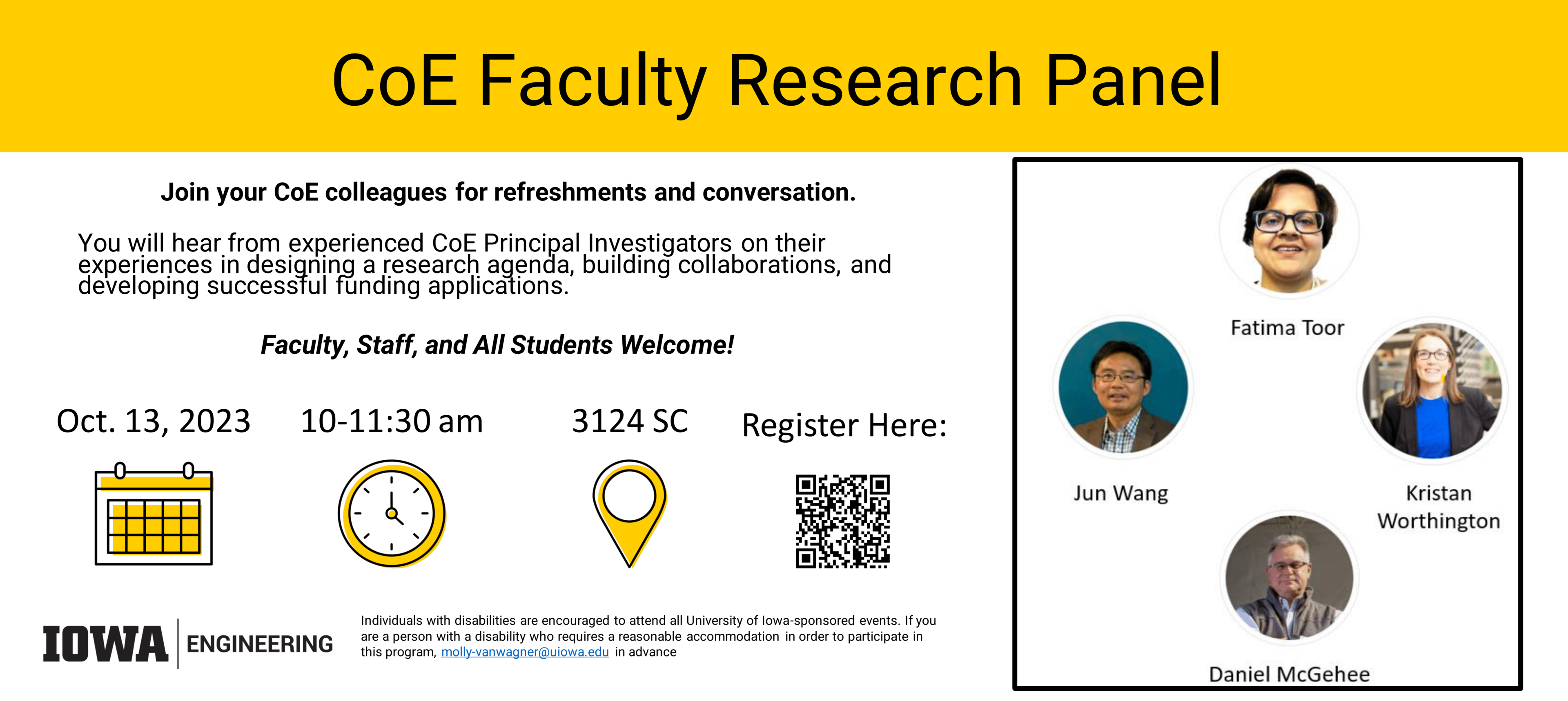CoE Faculty Research Panel