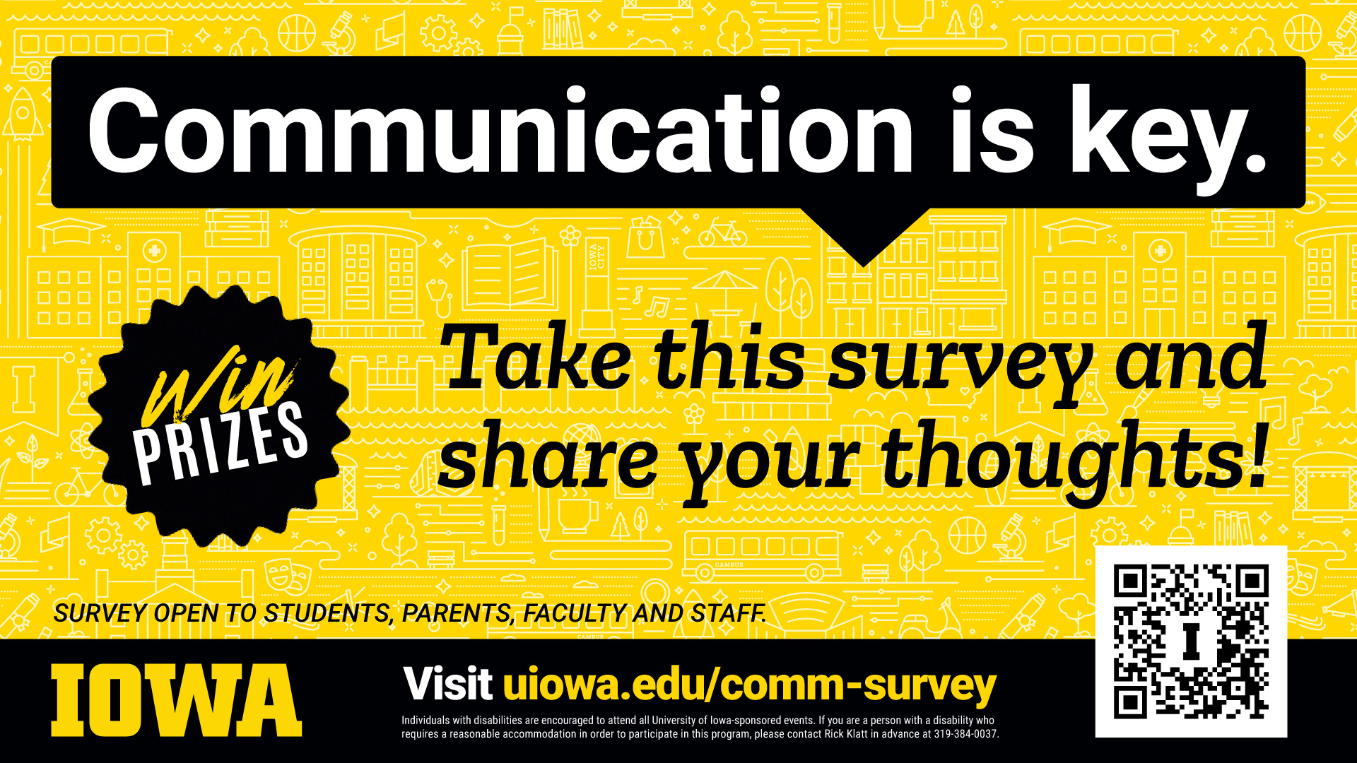 UIowa communications survey - uiowa.edu/comm-survey