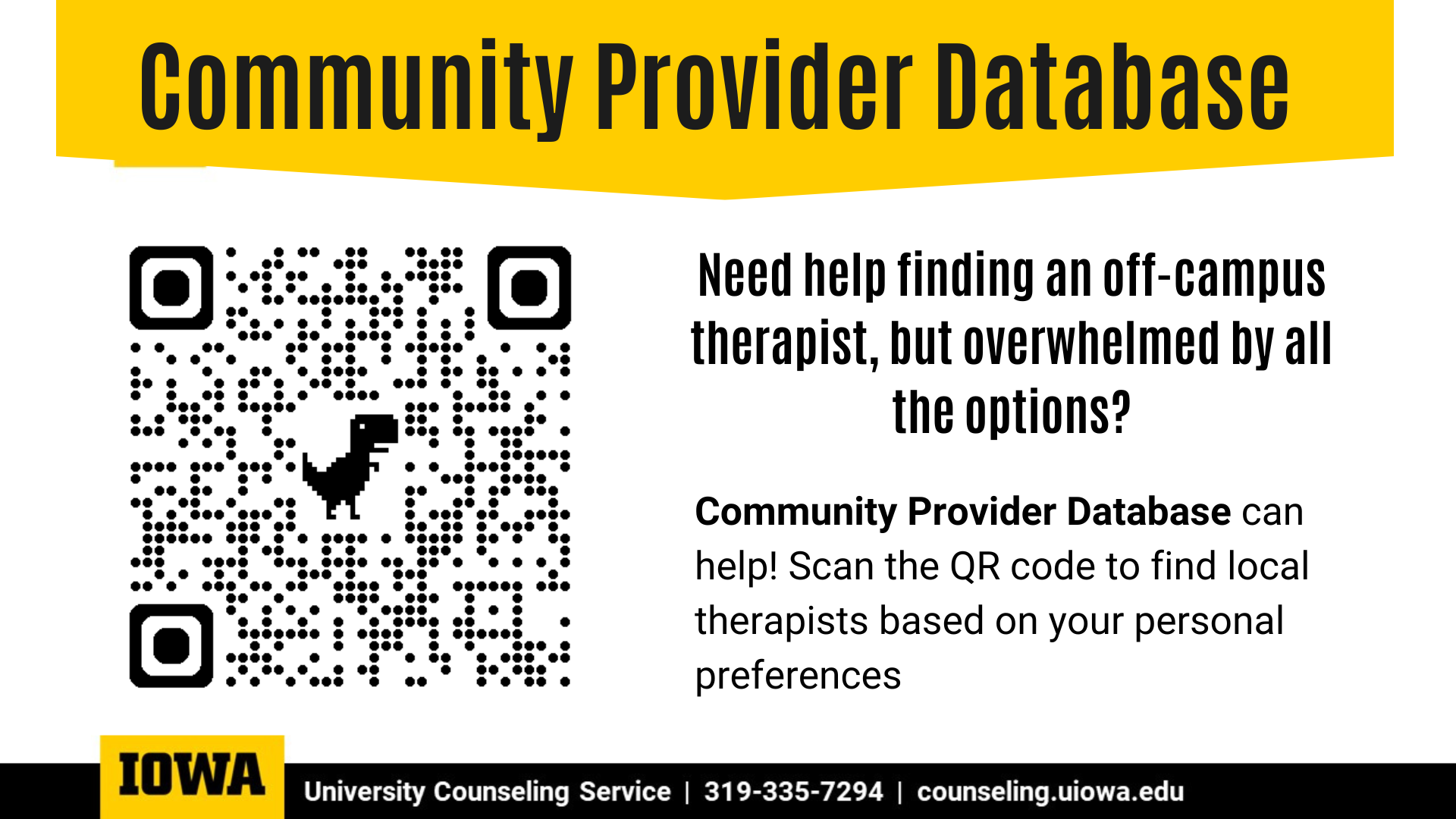 UCS Community Provider Database