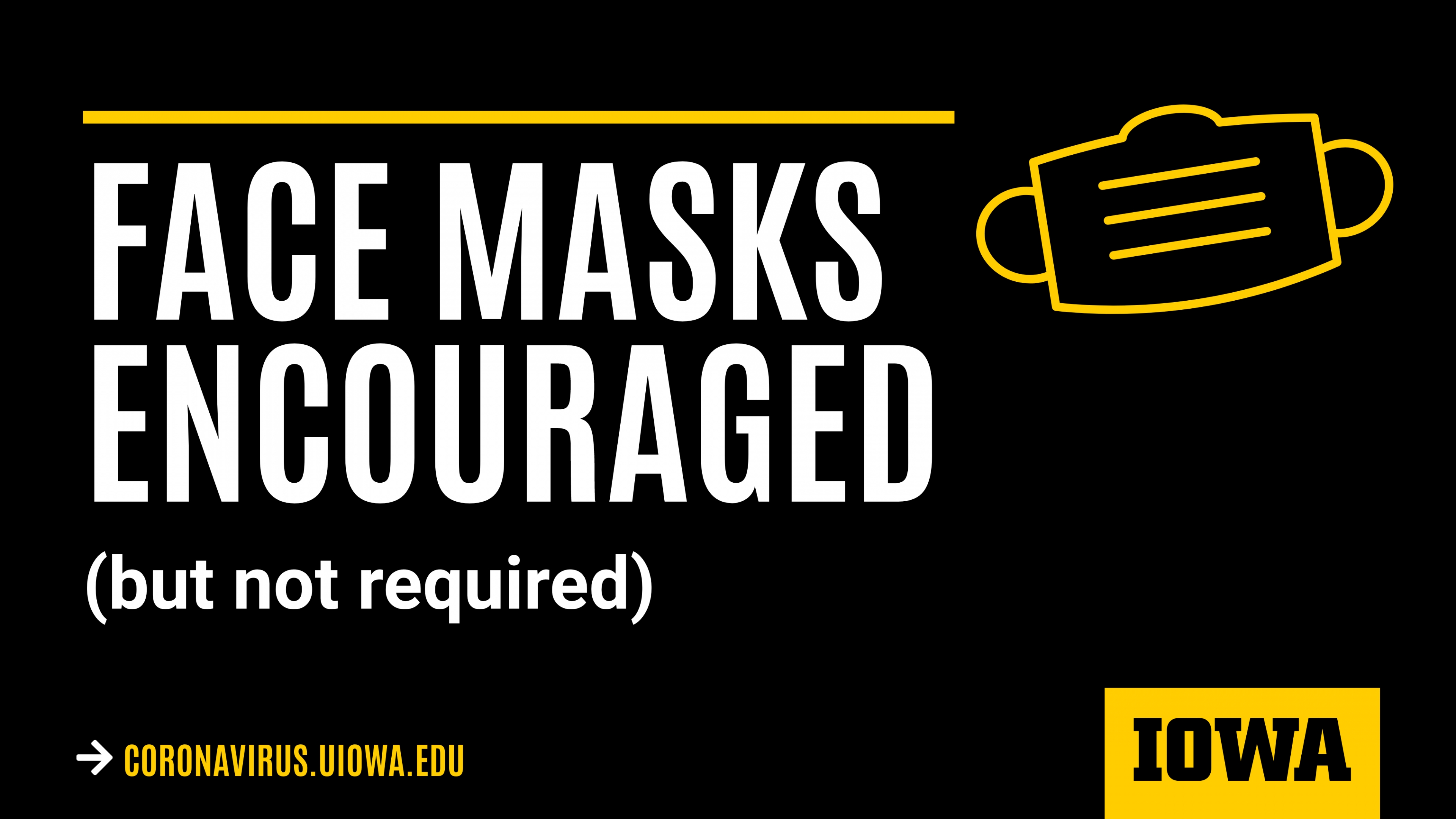 Face Masks Encouraged