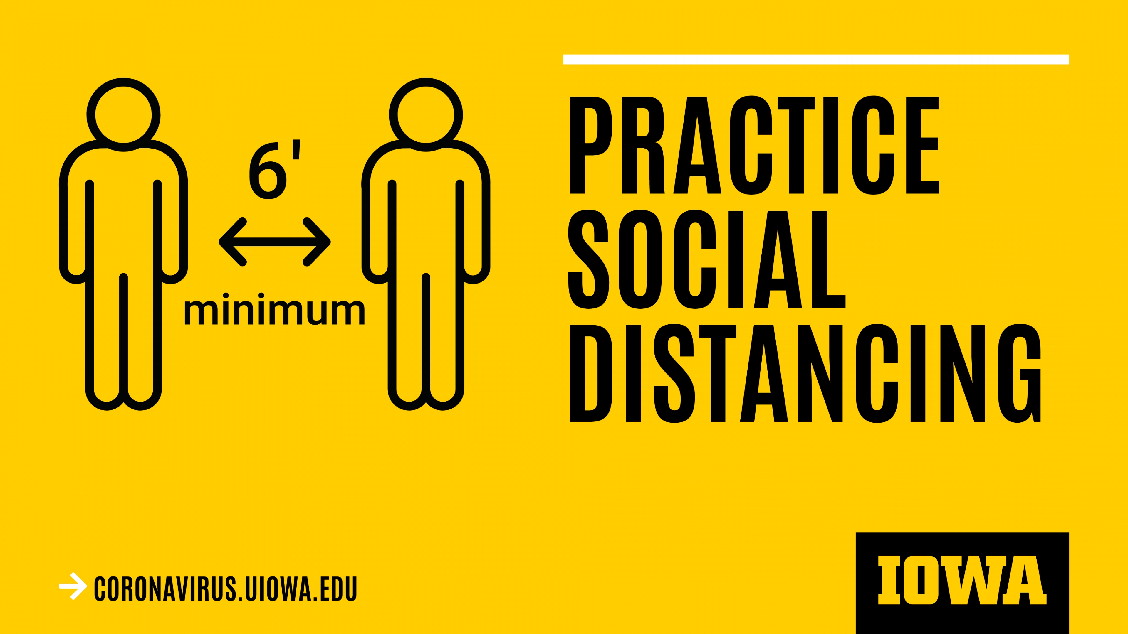 practice social distancing