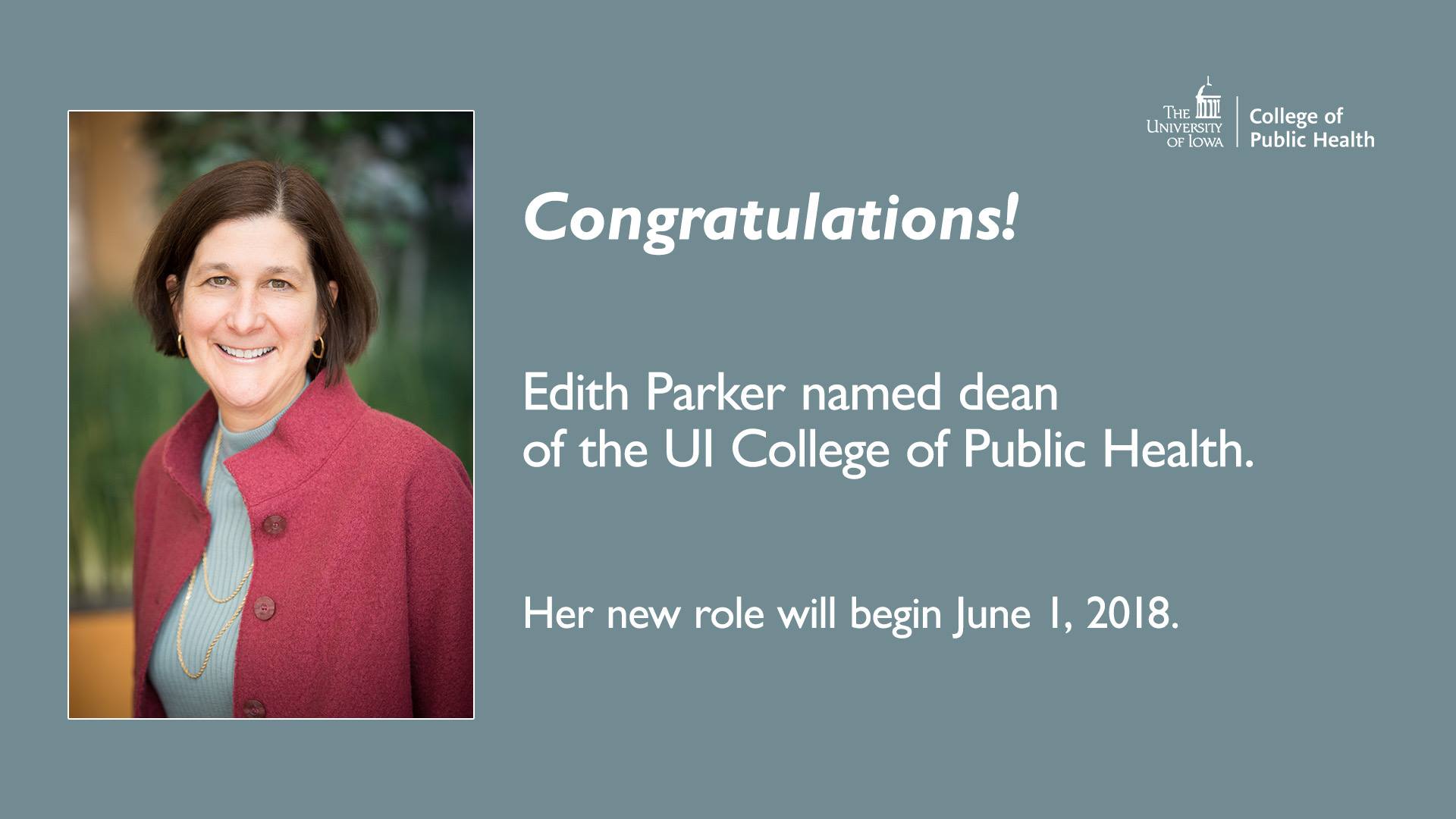 Dean Parker Congrats