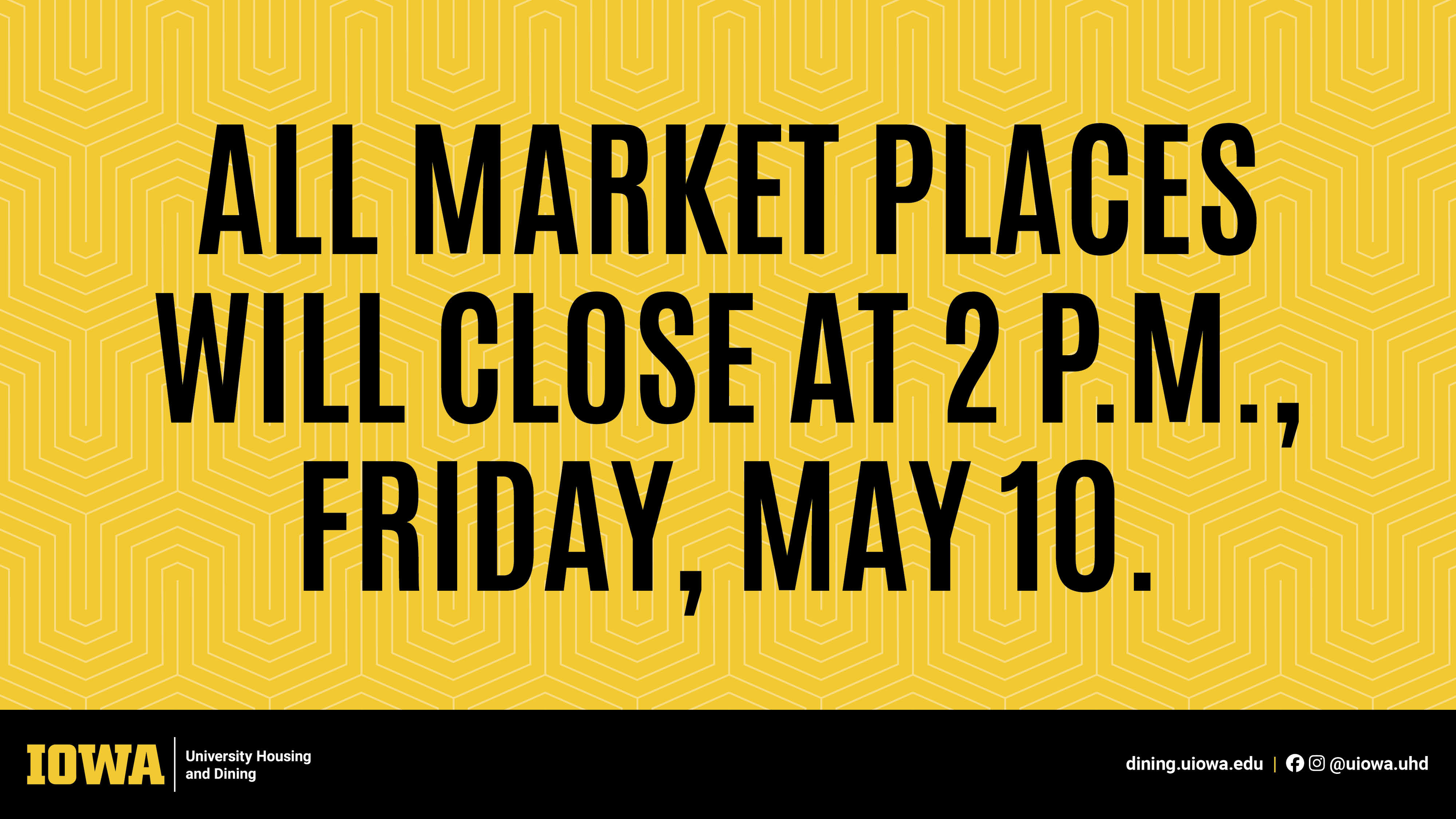 2024 Market Place closing hours